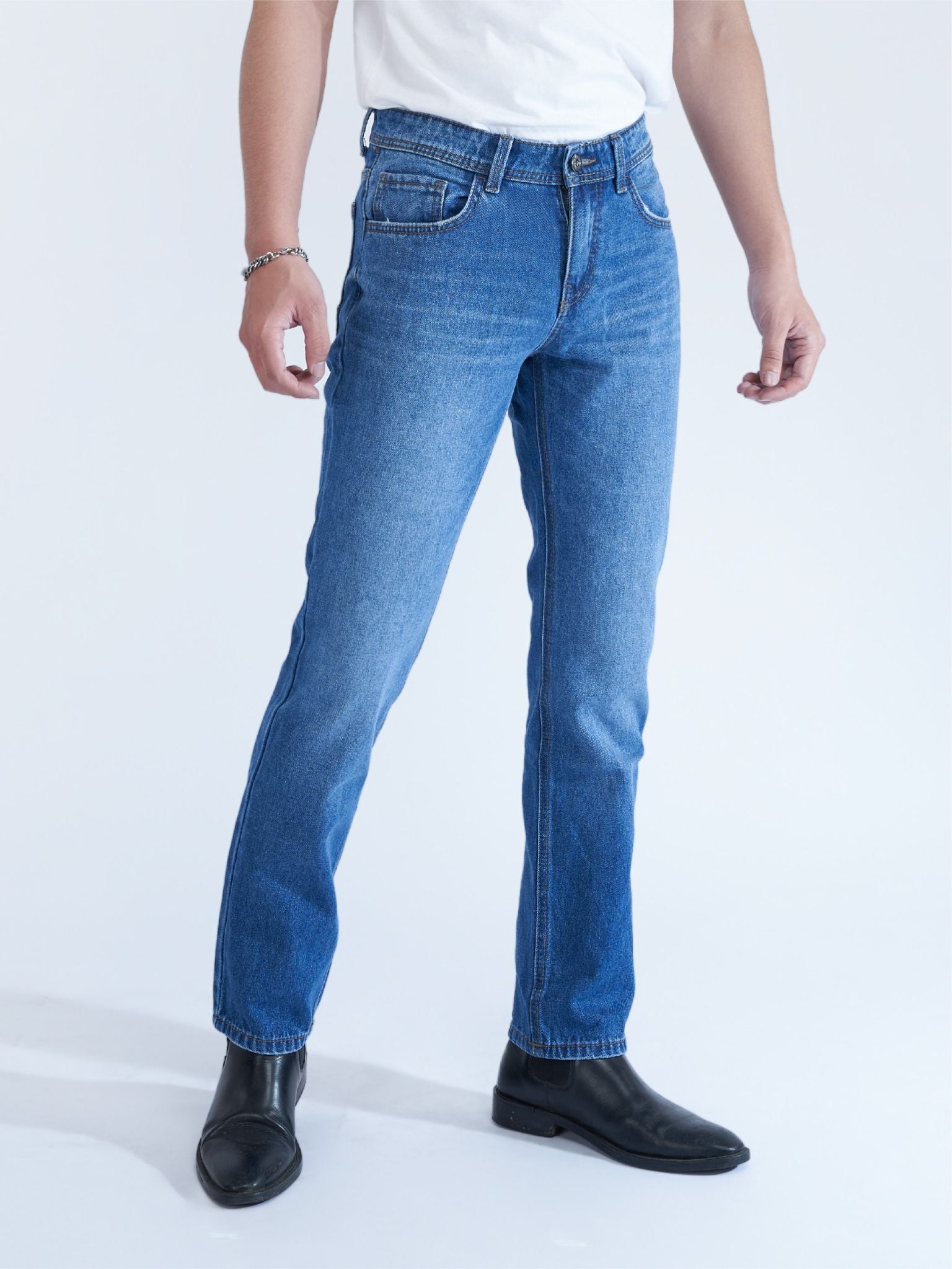 Quần nam dài jeans MJB0241 (Straight)