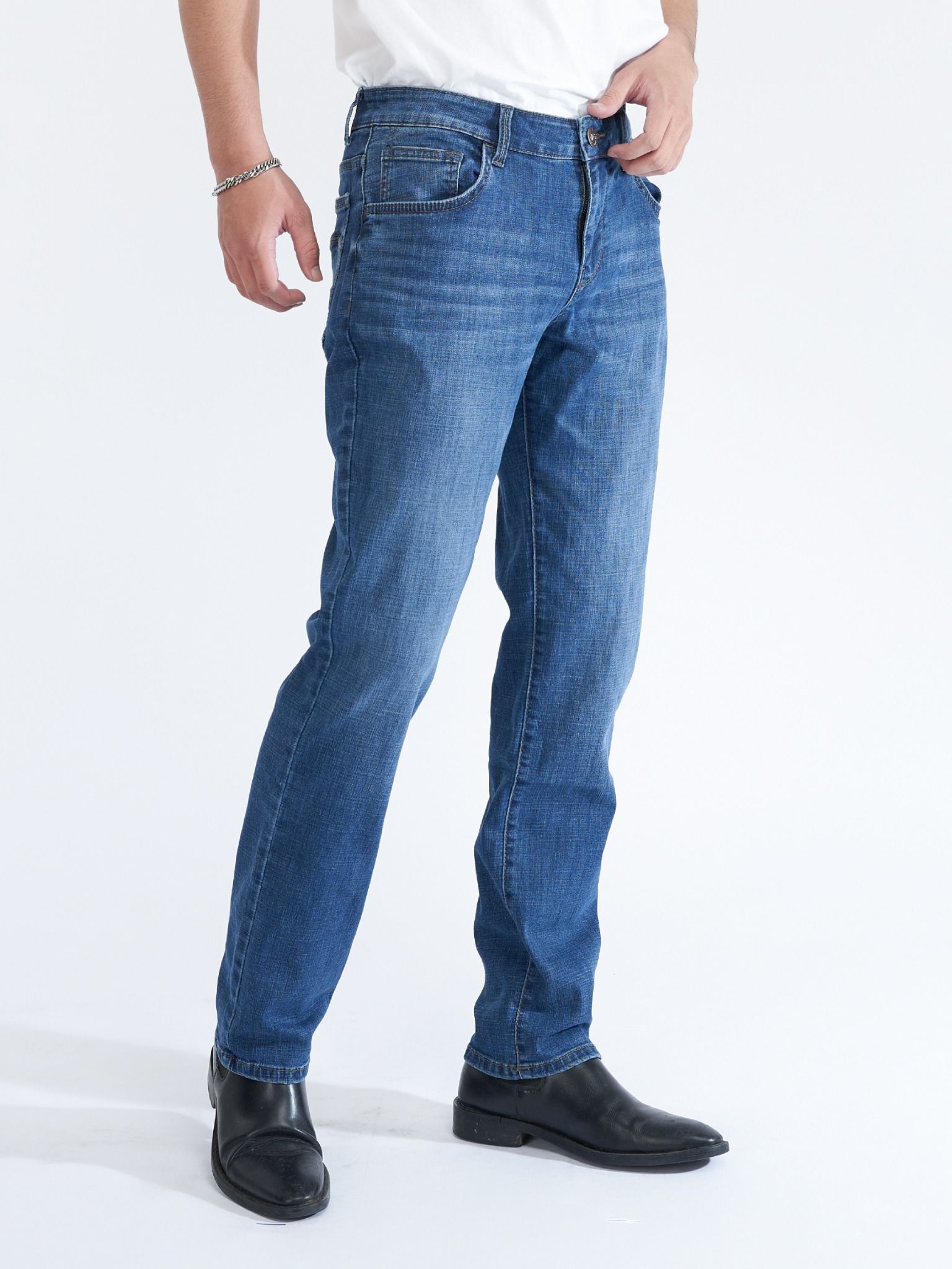 Quần nam dài jeans MJB0255 (Straight)