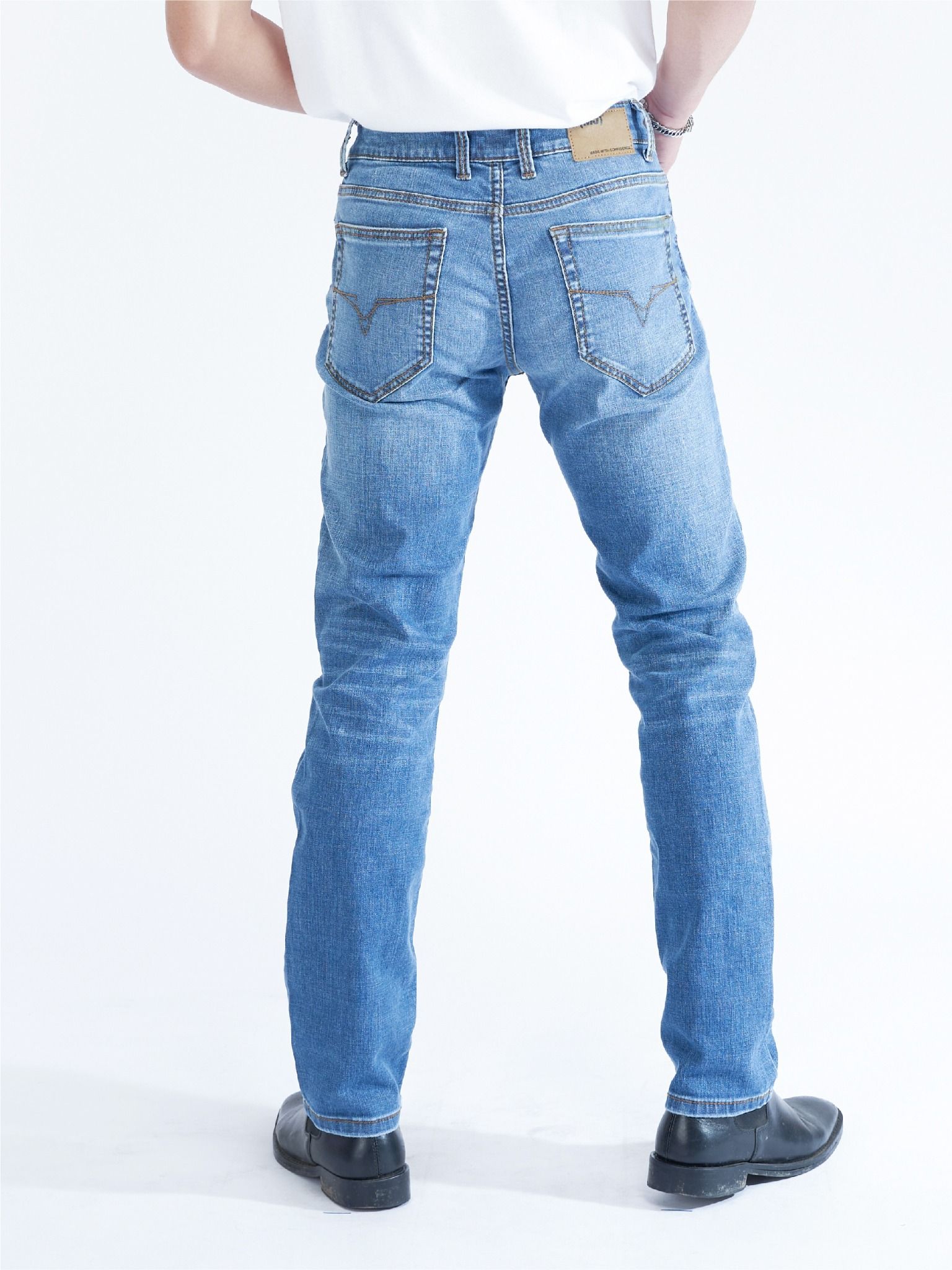 Quần nam dài jeans MJB0258 (Straight)