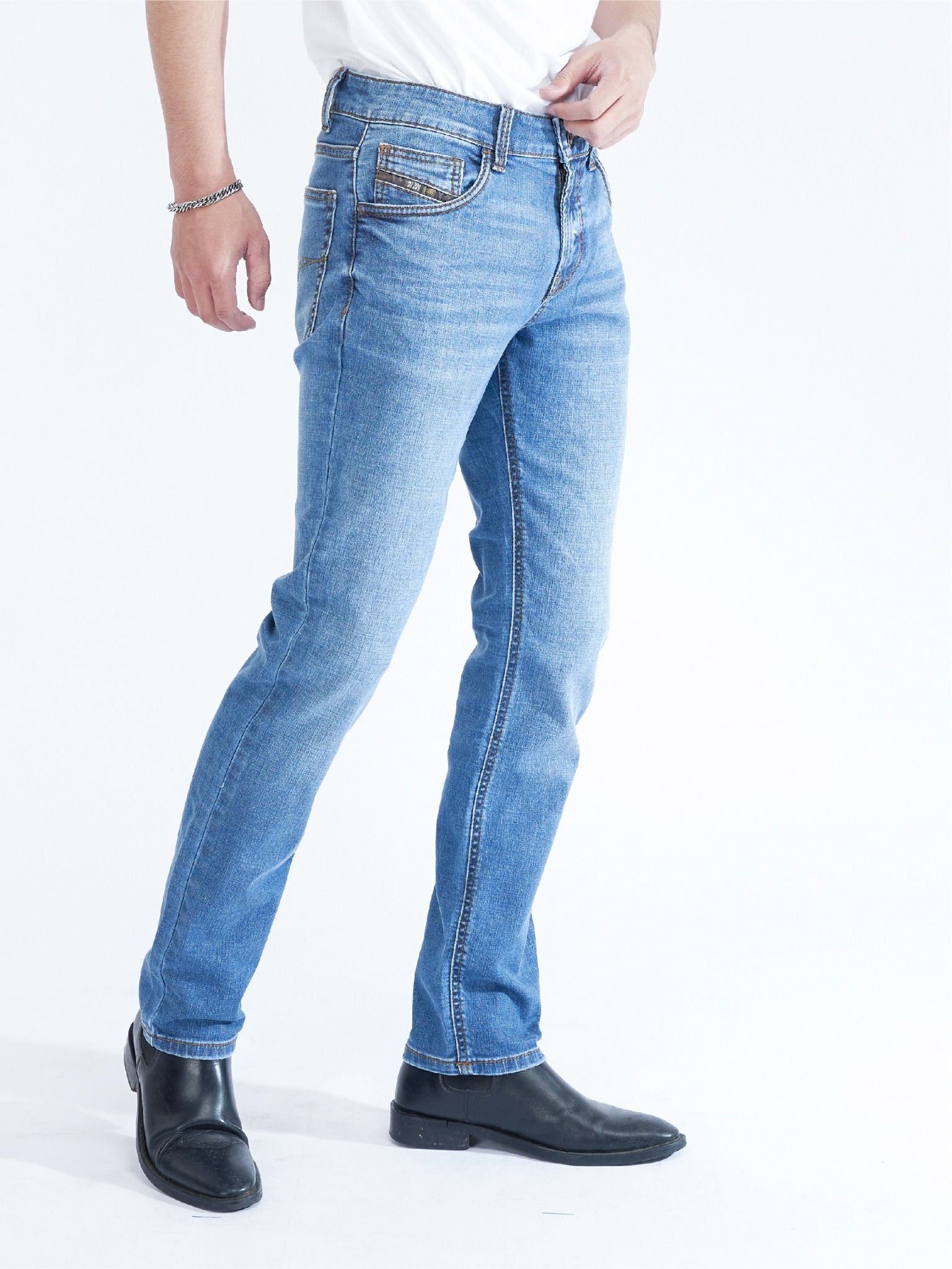 Quần nam dài jeans MJB0258 (Straight)