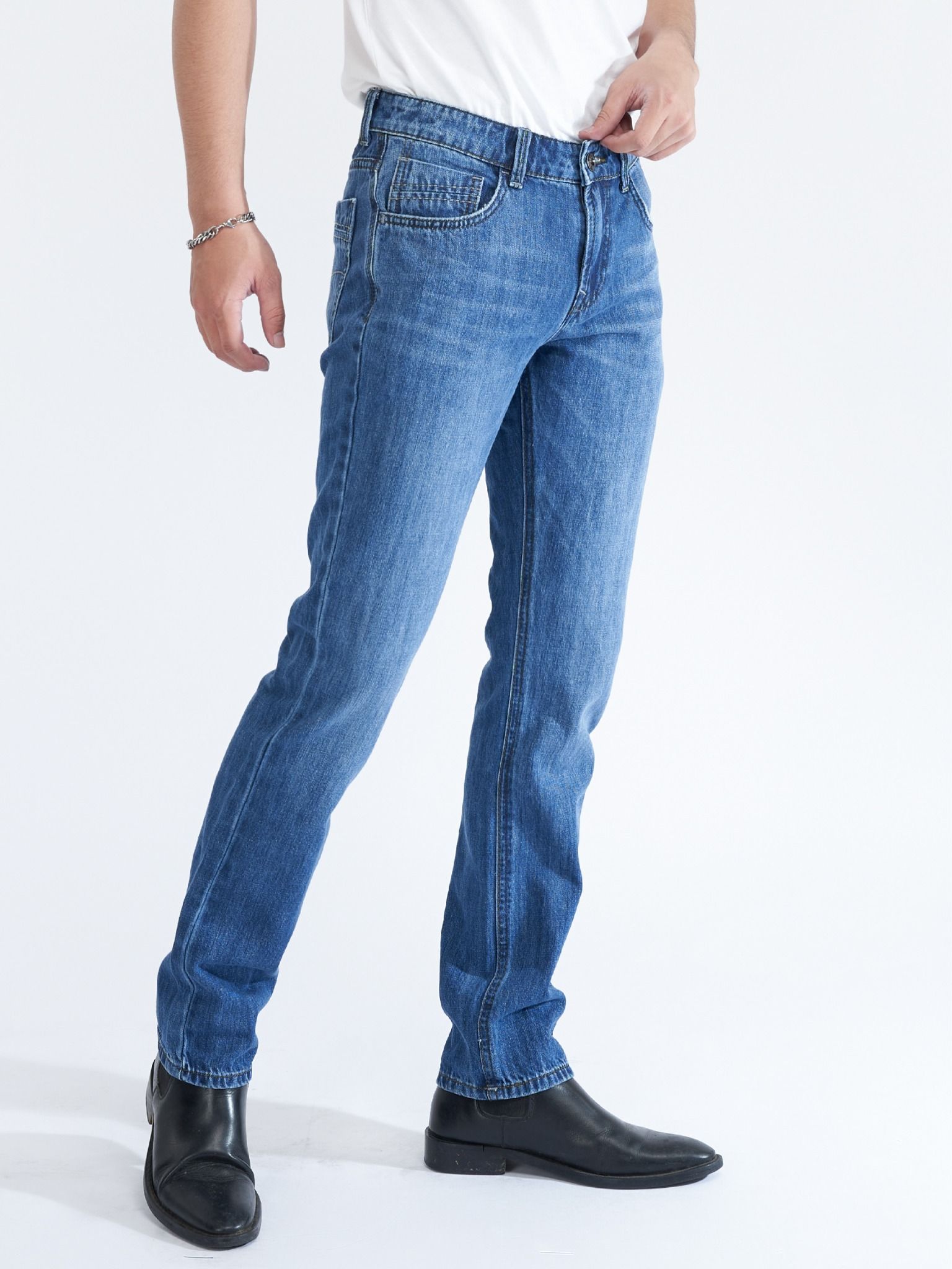 Quần nam dài jeans MJB0260 (Straight)