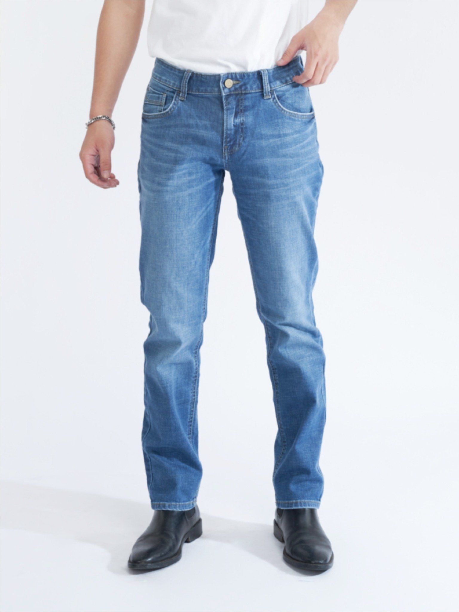 Quần nam dài jeans MJB0284-72 (Straight)