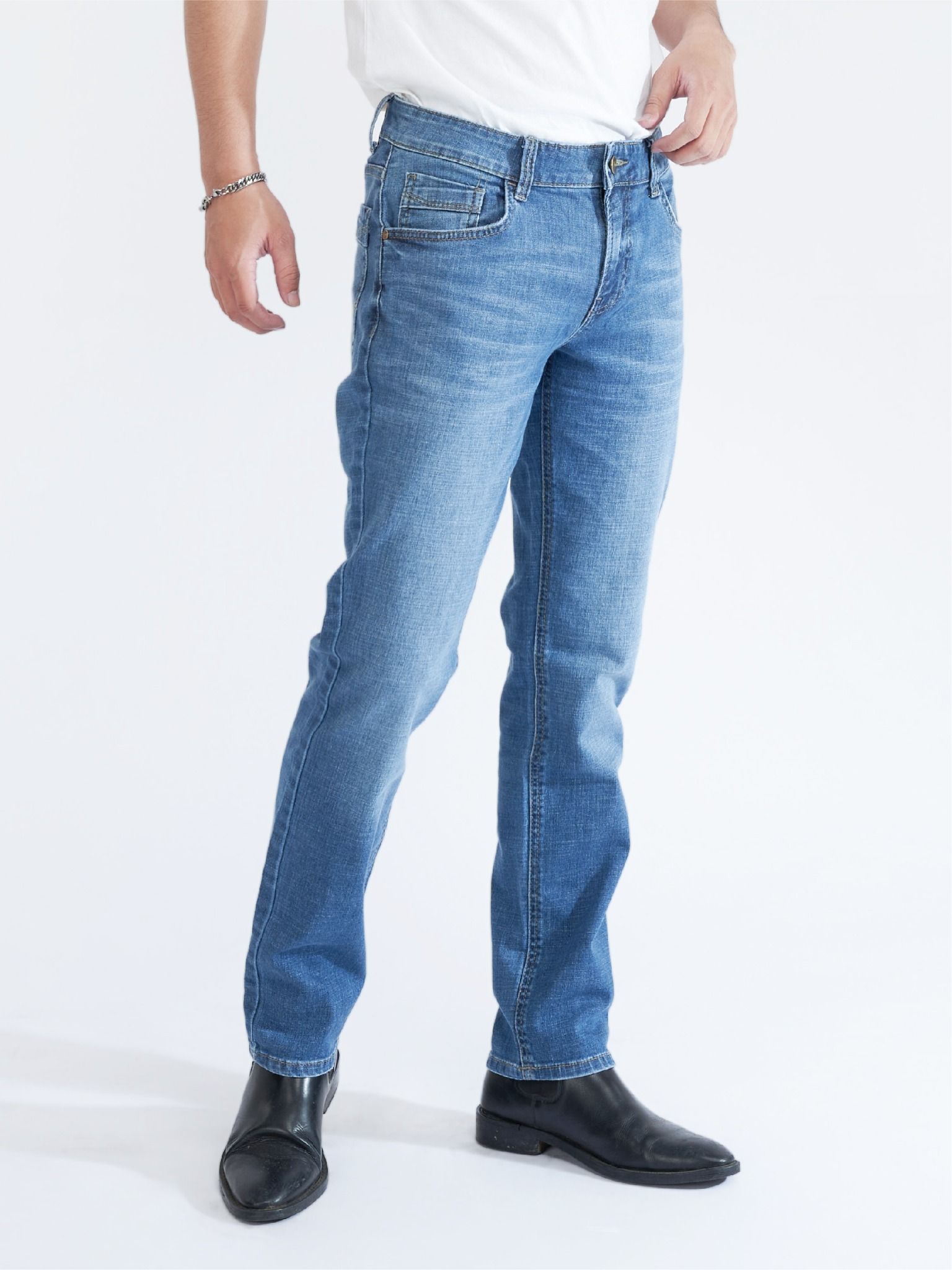 Quần nam dài jeans MJB0284-72 (Straight)