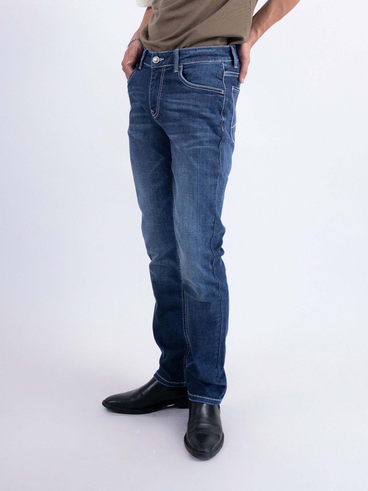 Quần nam dài jeans MJB0306-75 (Straight)