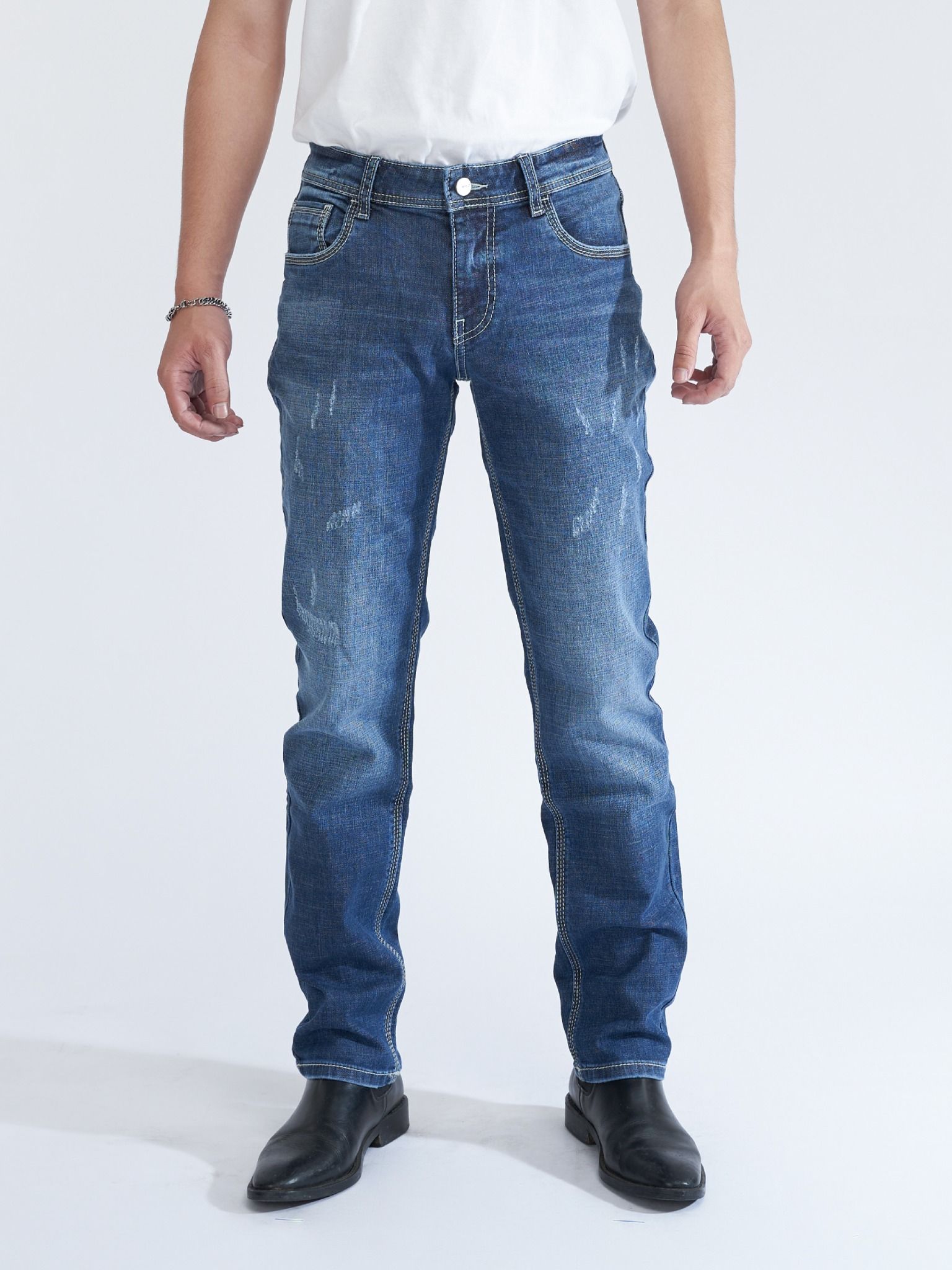 Quần nam dài jeans MJB0307 (Straight)