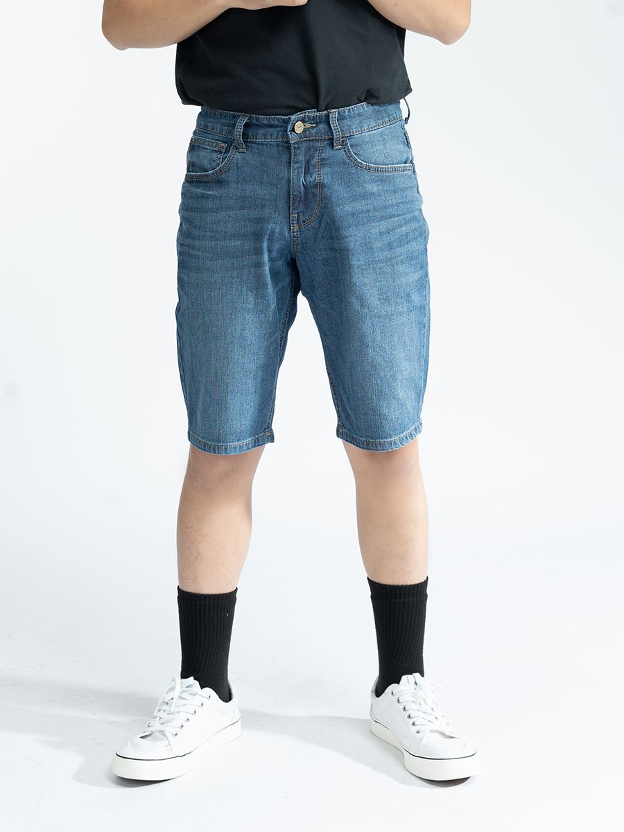 Quần nam short jeans MESSI MJB031275 (Regular)
