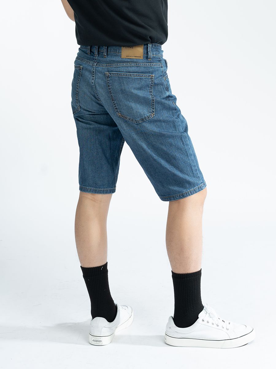 Quần nam short jeans MESSI MJB031275 (Regular)