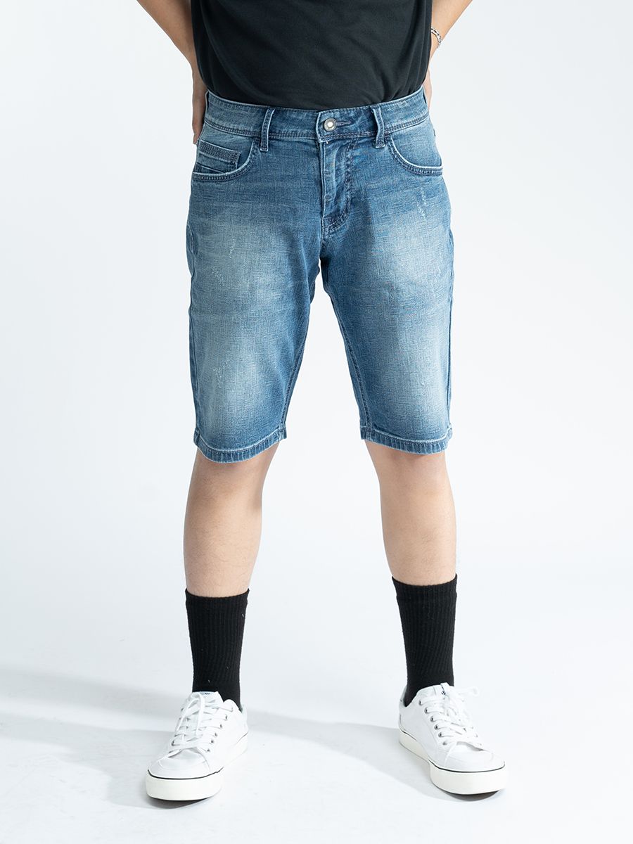 Quần nam short jeans MESSI MJB031642 (Regular)