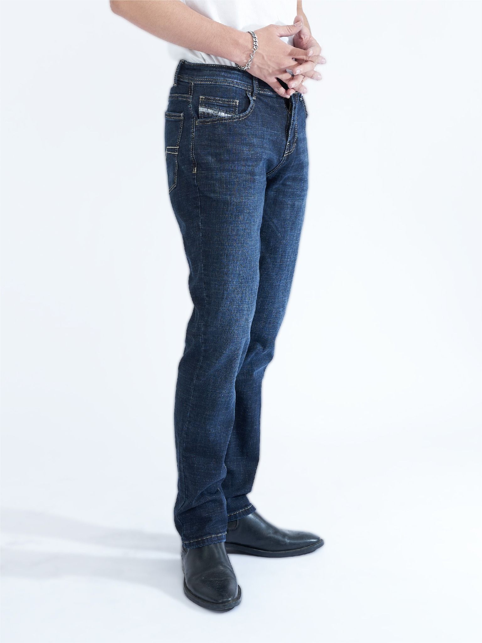 Quần nam dài jeans MJB0322 (Straight)