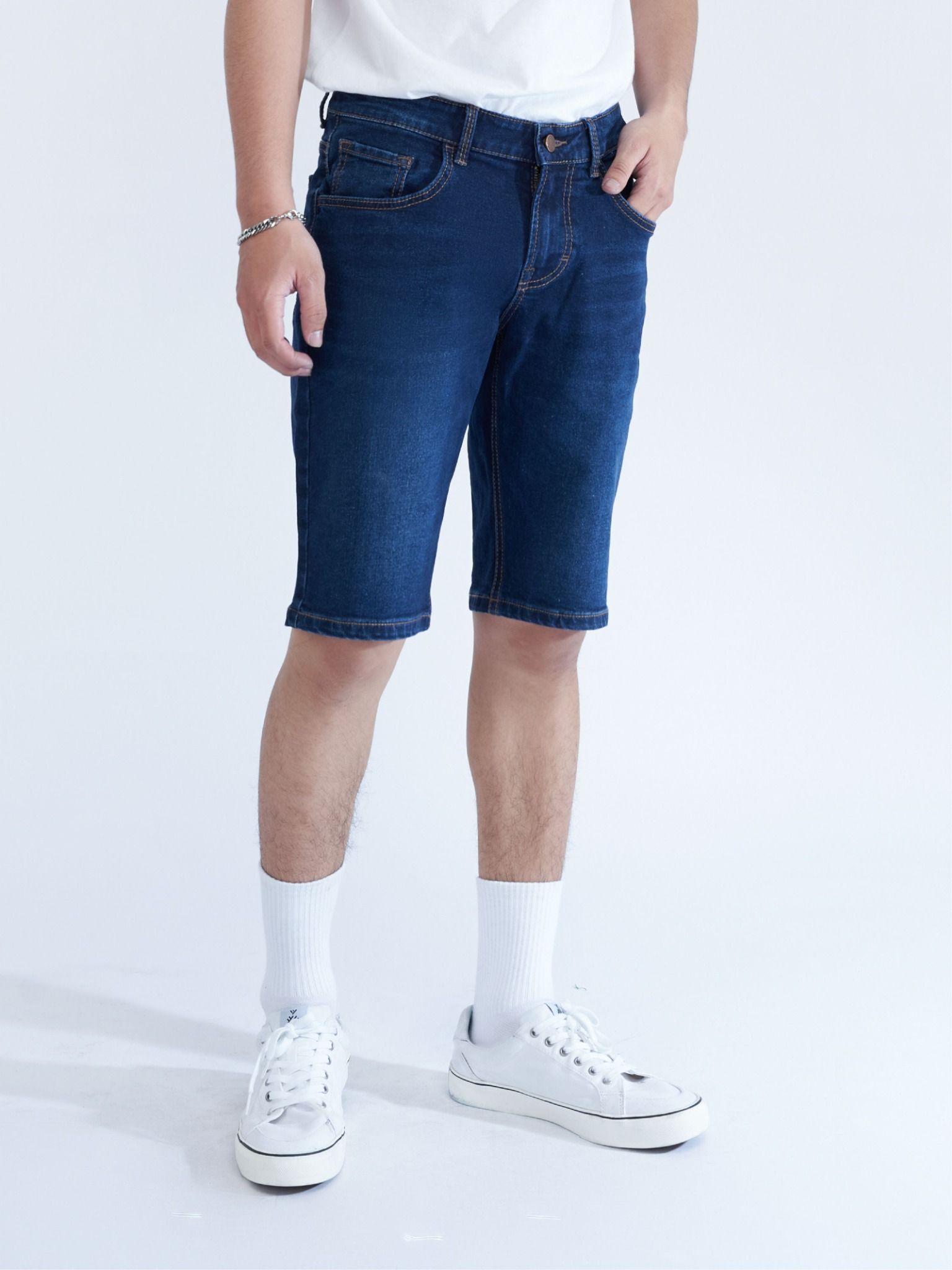 Quần nam short jeans MJB0327 (Regular)