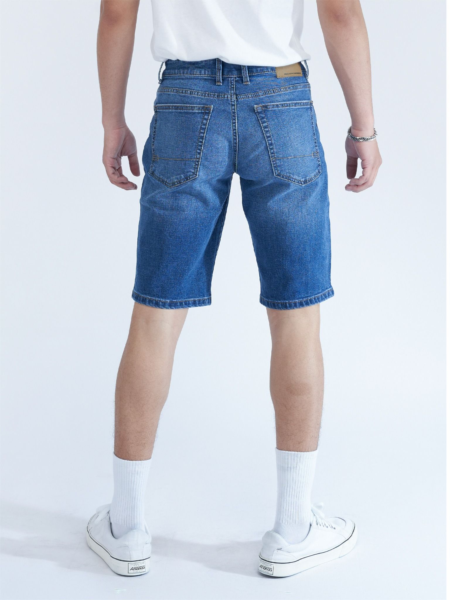 Quần nam short jeans MJB0326 (Regular)
