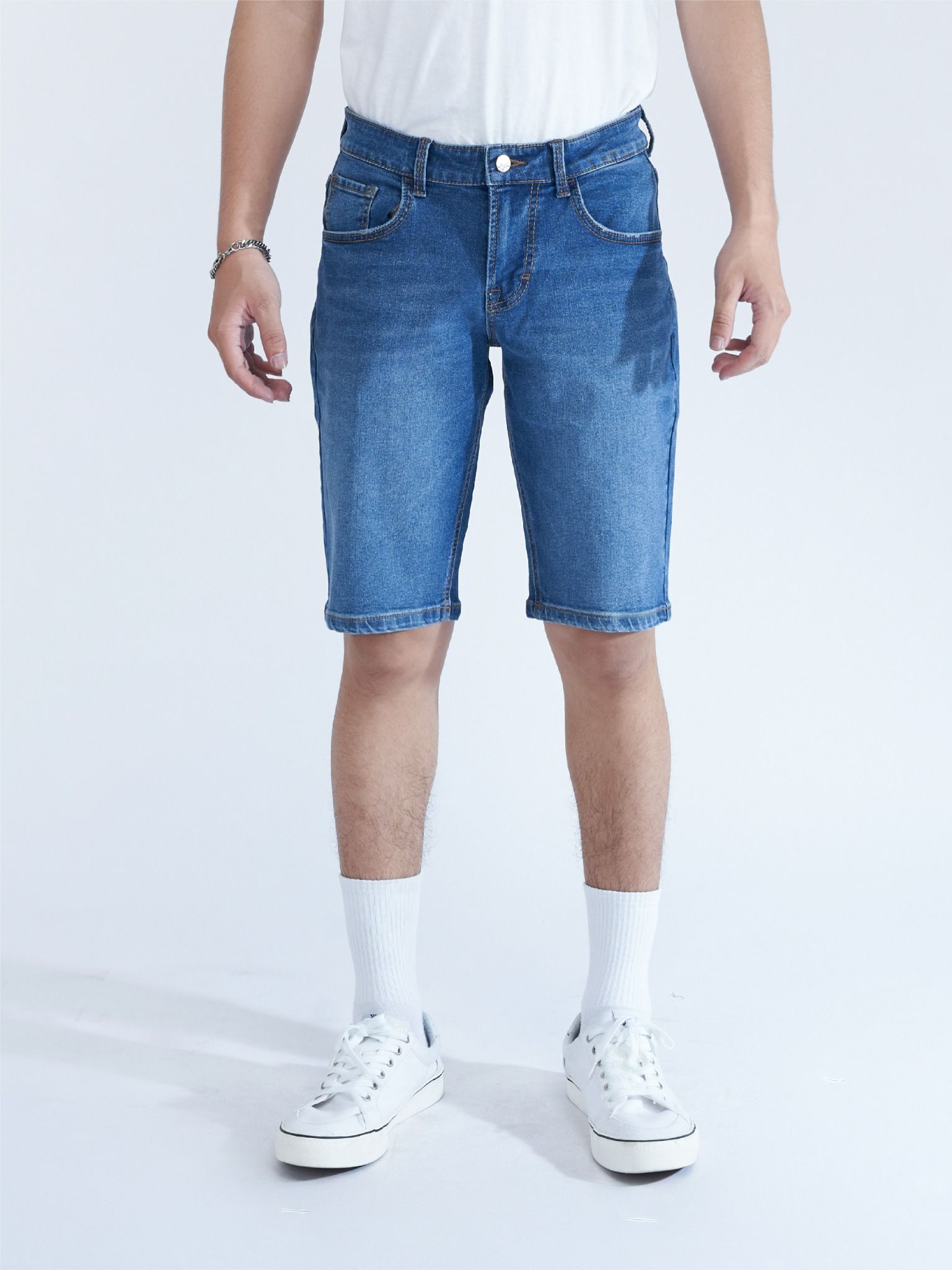 Quần nam short jeans MJB0327 (Regular)