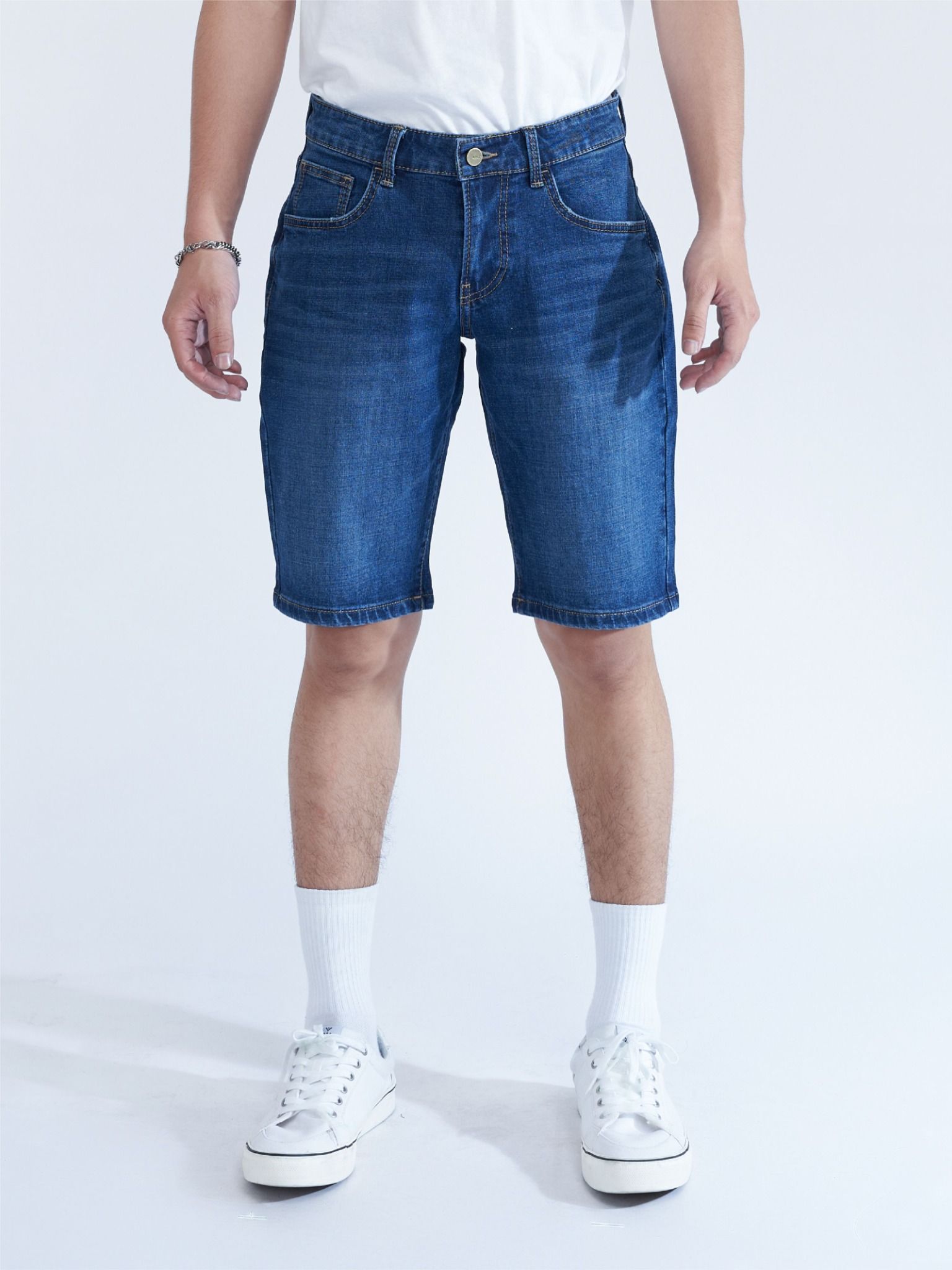 Quần nam short jeans MJB0327 (Regular)