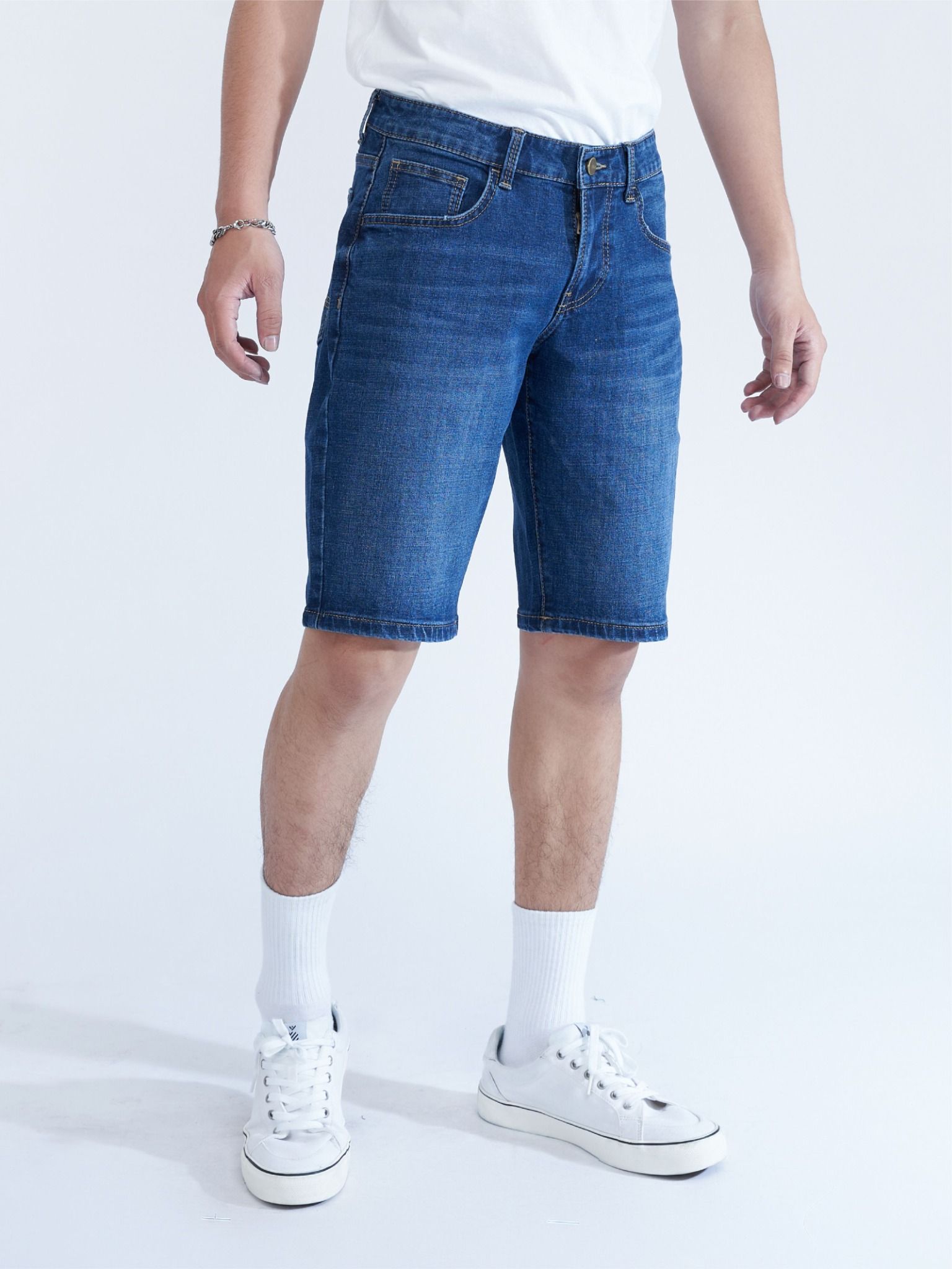 Quần nam short jeans MJB0327 (Regular)