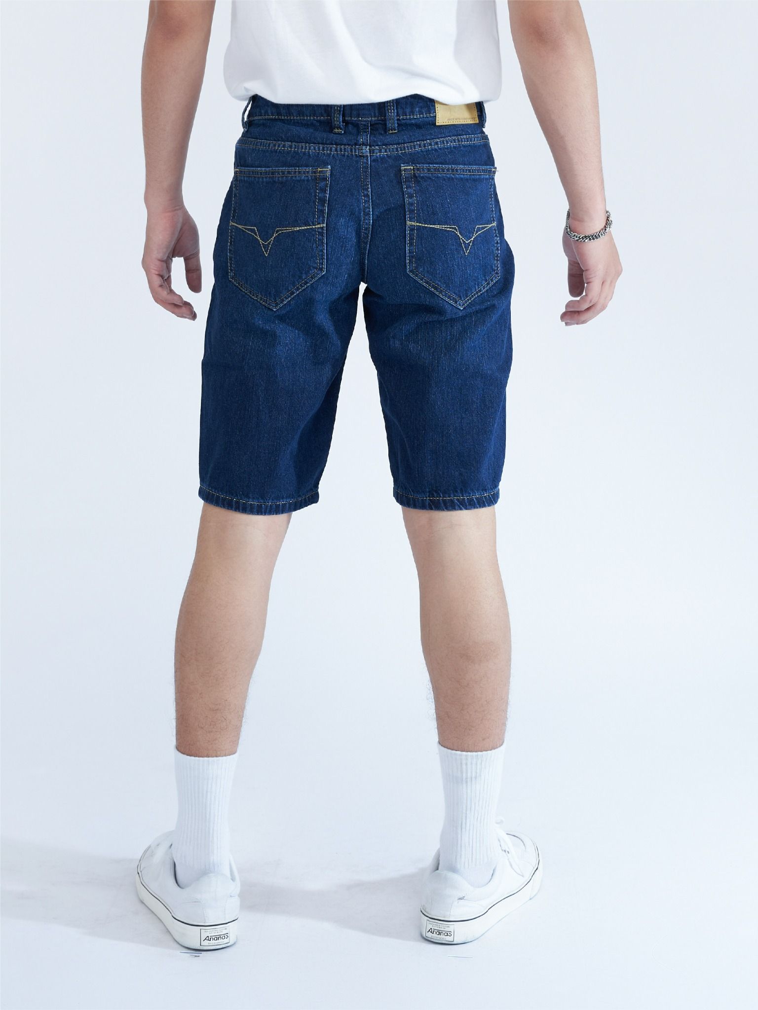 Quần nam short jeans MJB0329 (Regular)