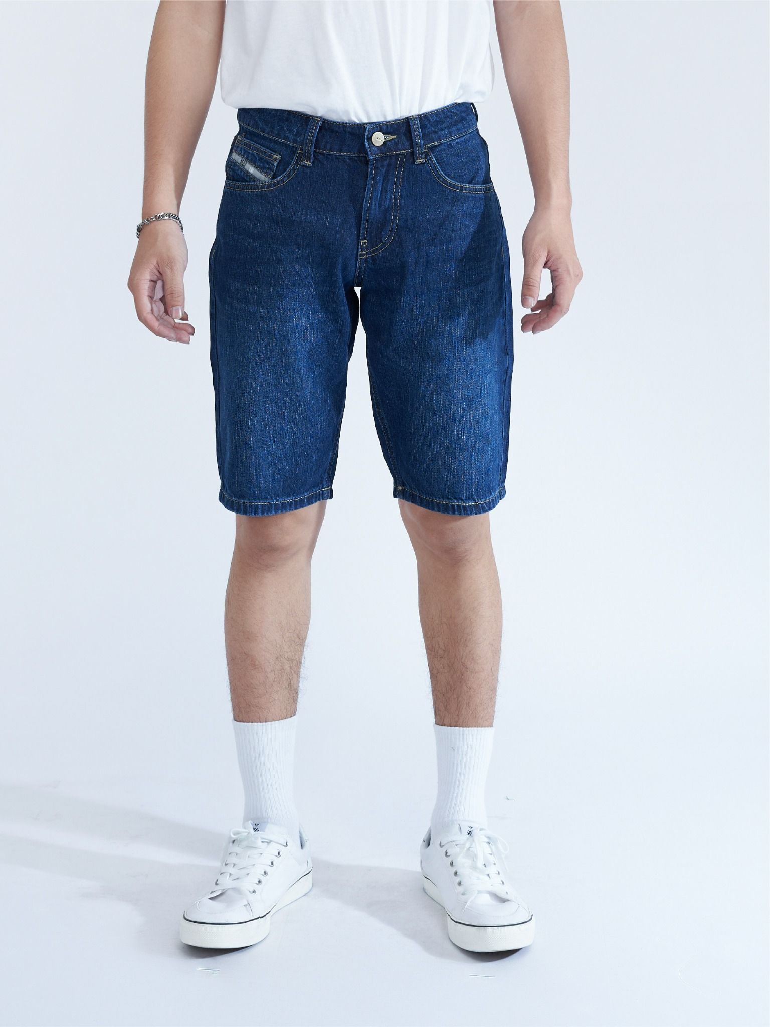Quần nam short jeans MJB0329 (Regular)