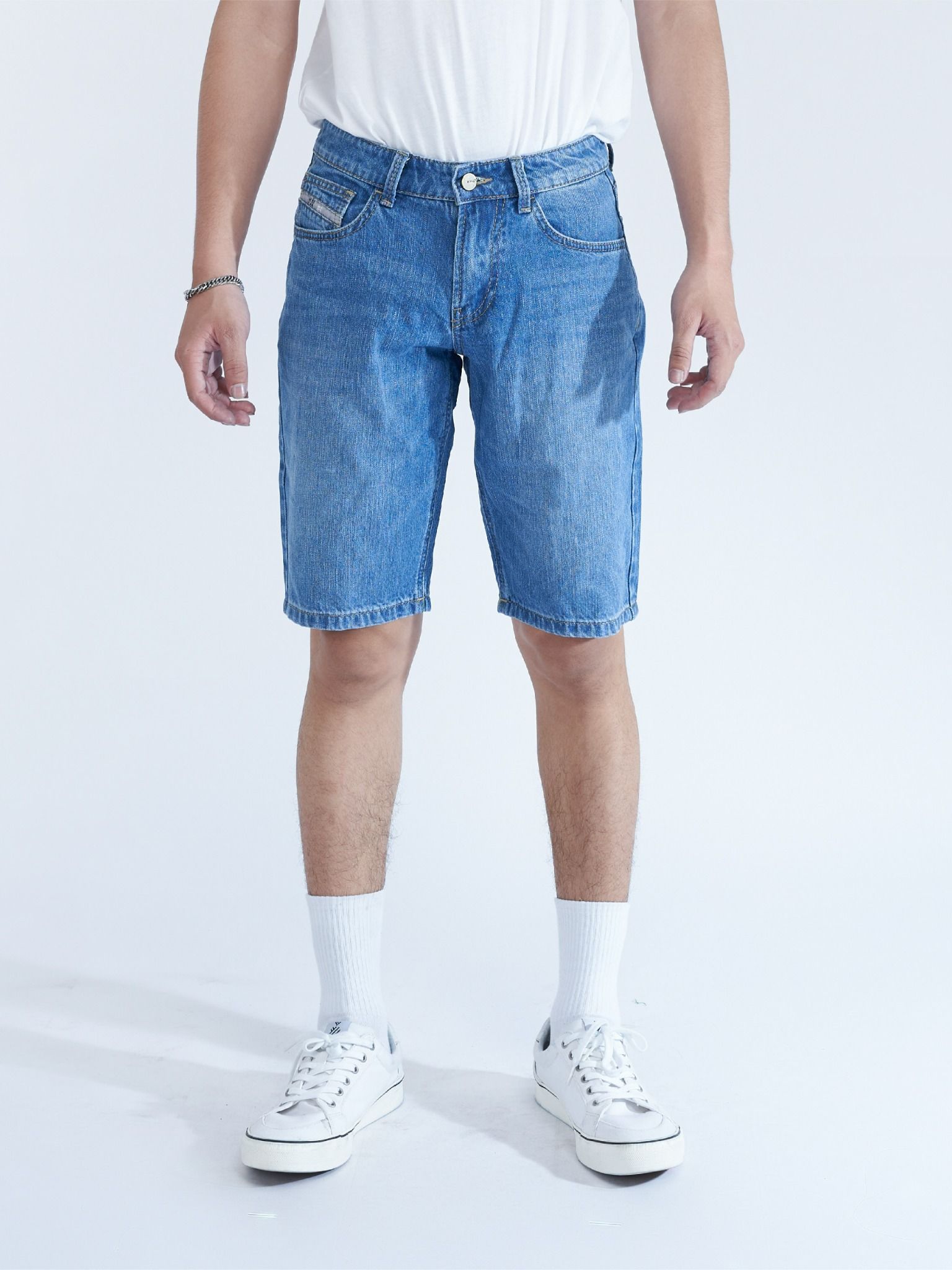 Quần nam short jeans MJB0329 (Regular)