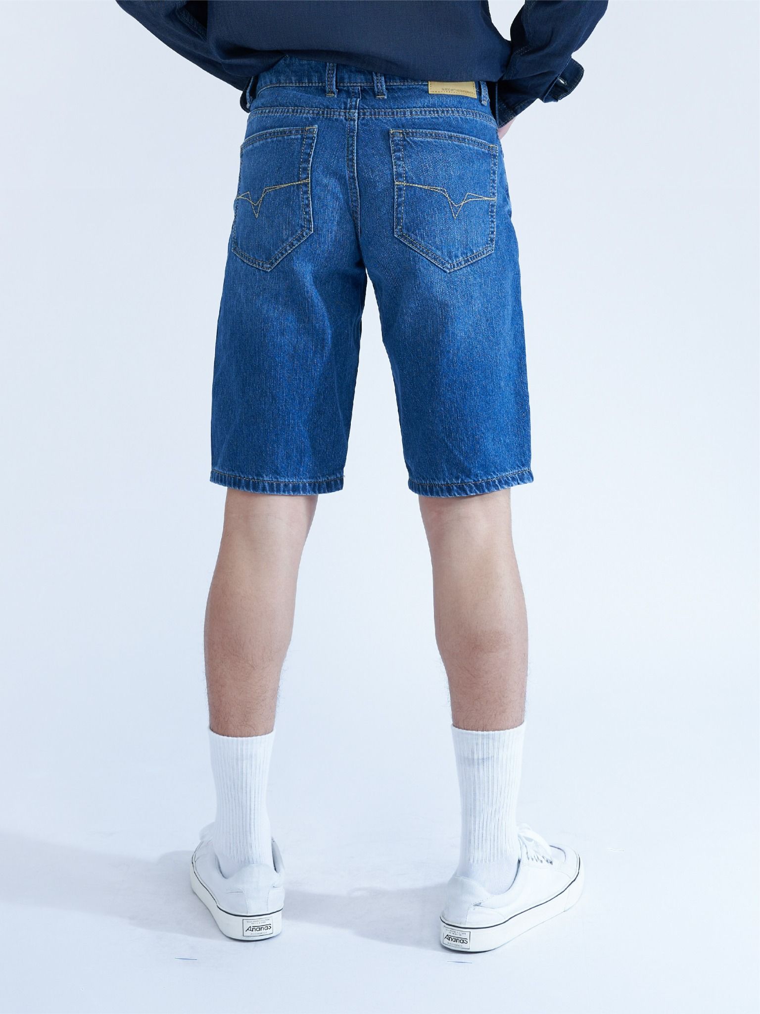 Quần nam short jeans MJB0329 (Regular)