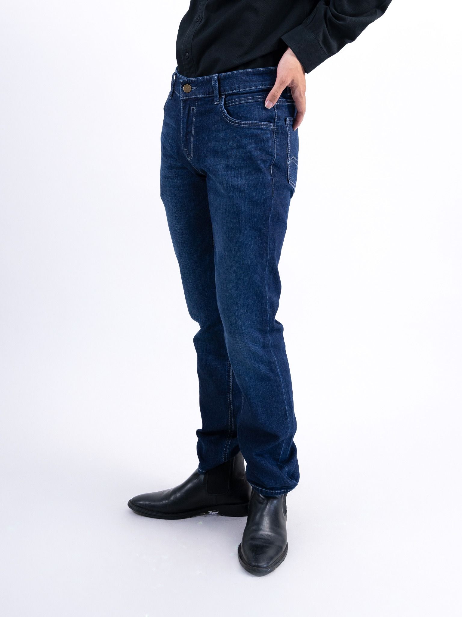 Quần nam dài jeans MJB0332-48 (Straight)