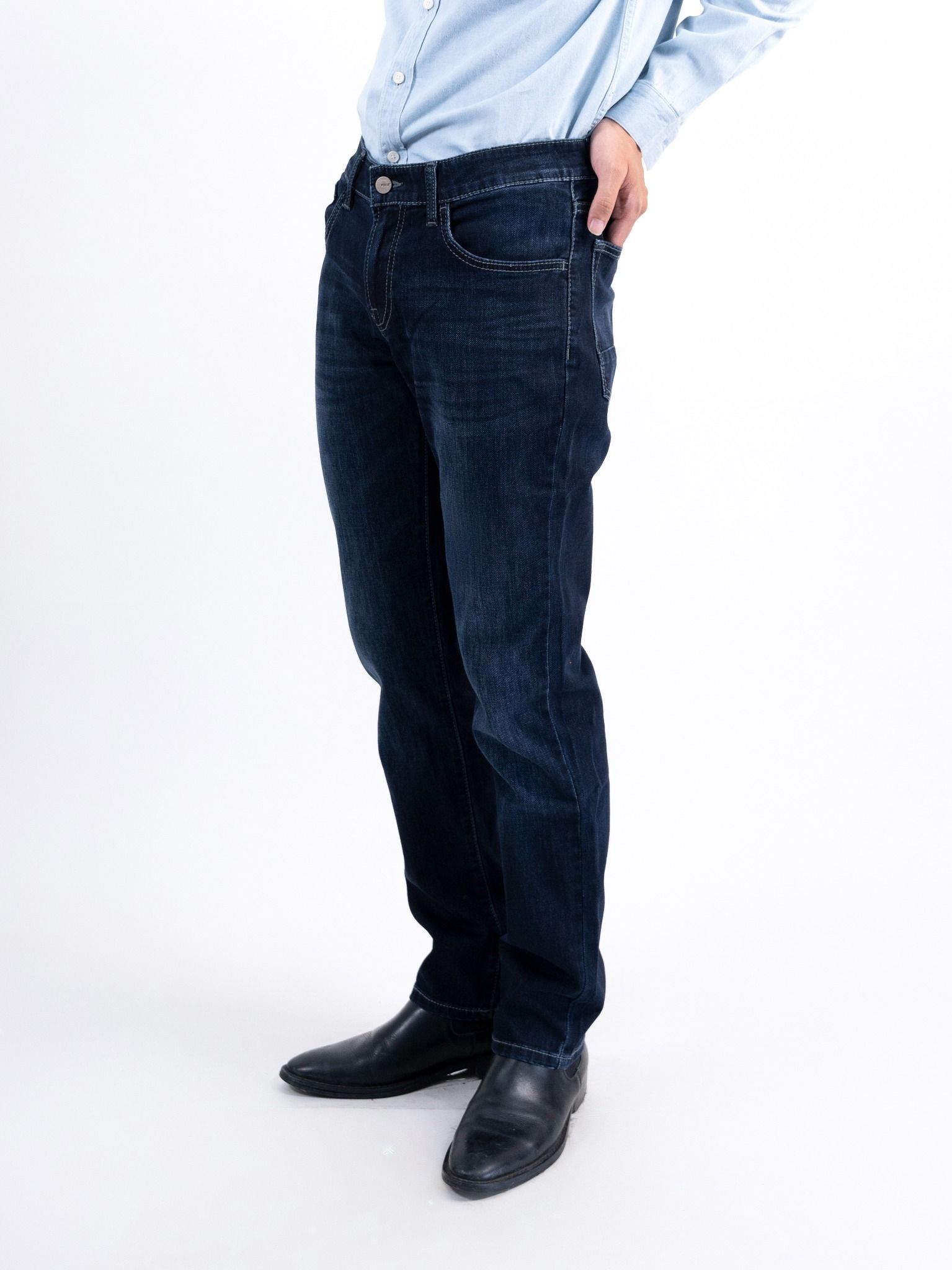 Quần nam dài jeans MJB0336-48 (Straight)