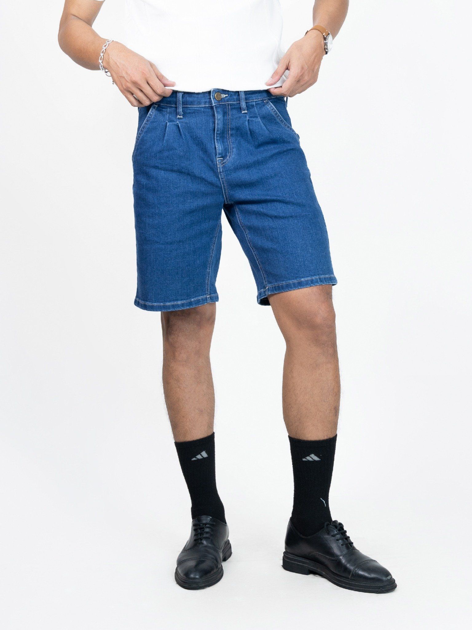 Quần nam short jeans MESSI MJB0351-42