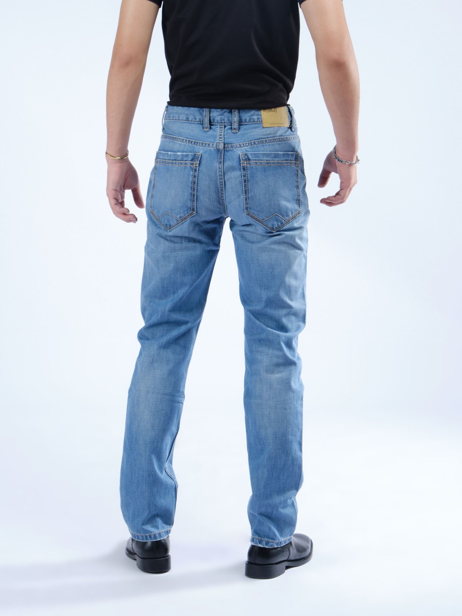 Quần nam dài jeans MESSI MJE0050-82(Straight)