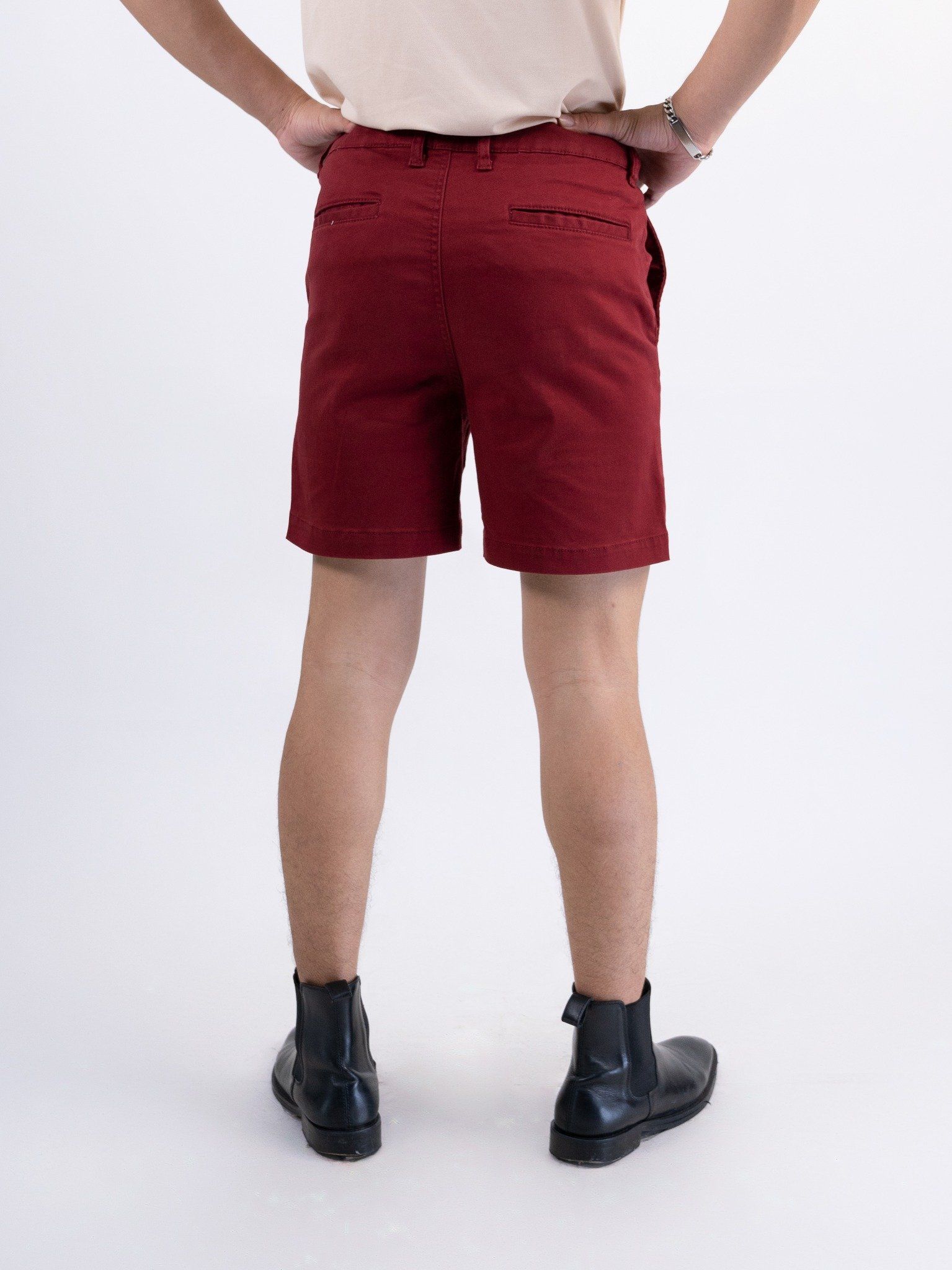 Quần nam short khaki MKB0354-37 (Tailor)