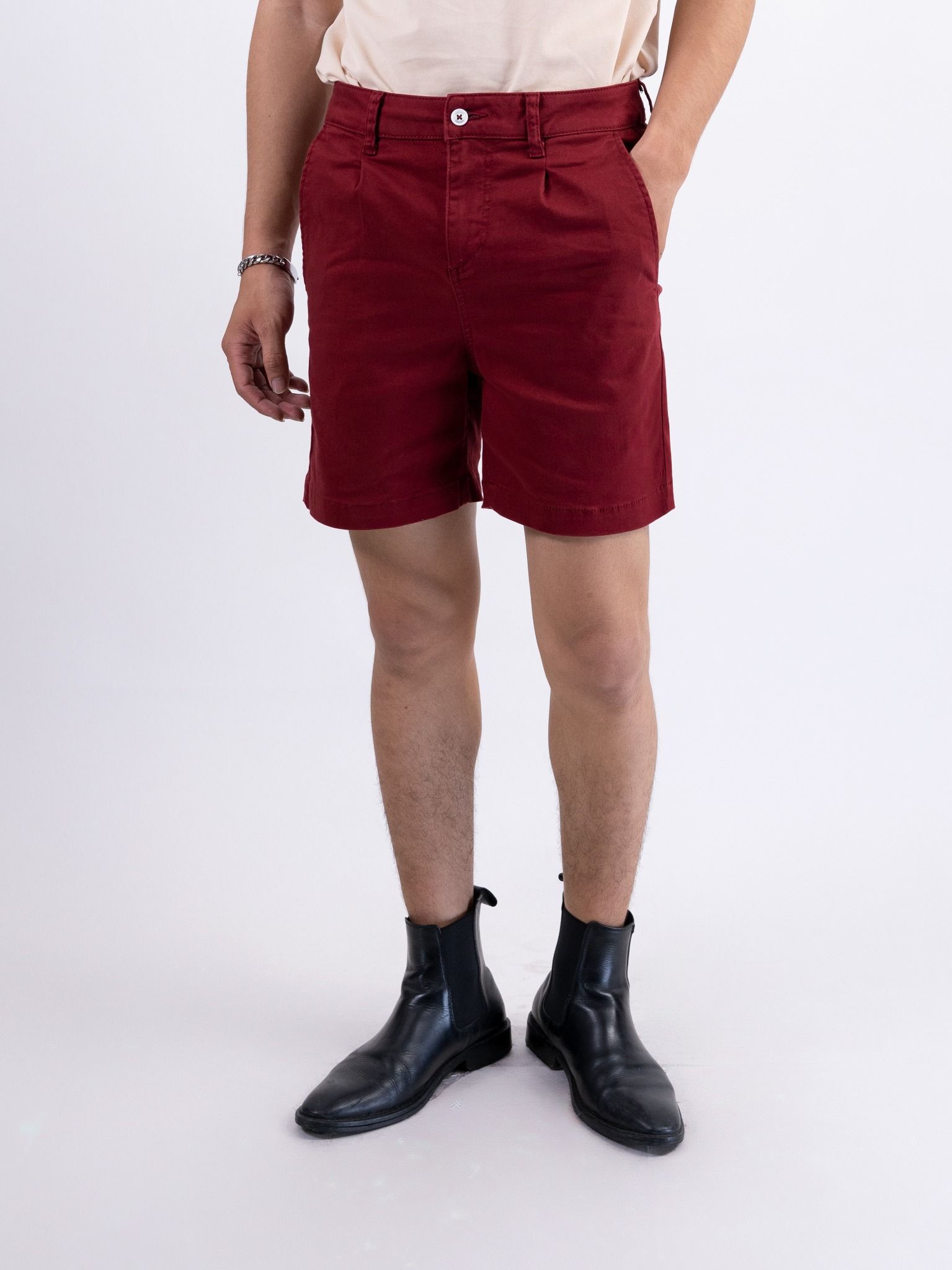 Quần nam short khaki MKB0354-37 (Tailor)