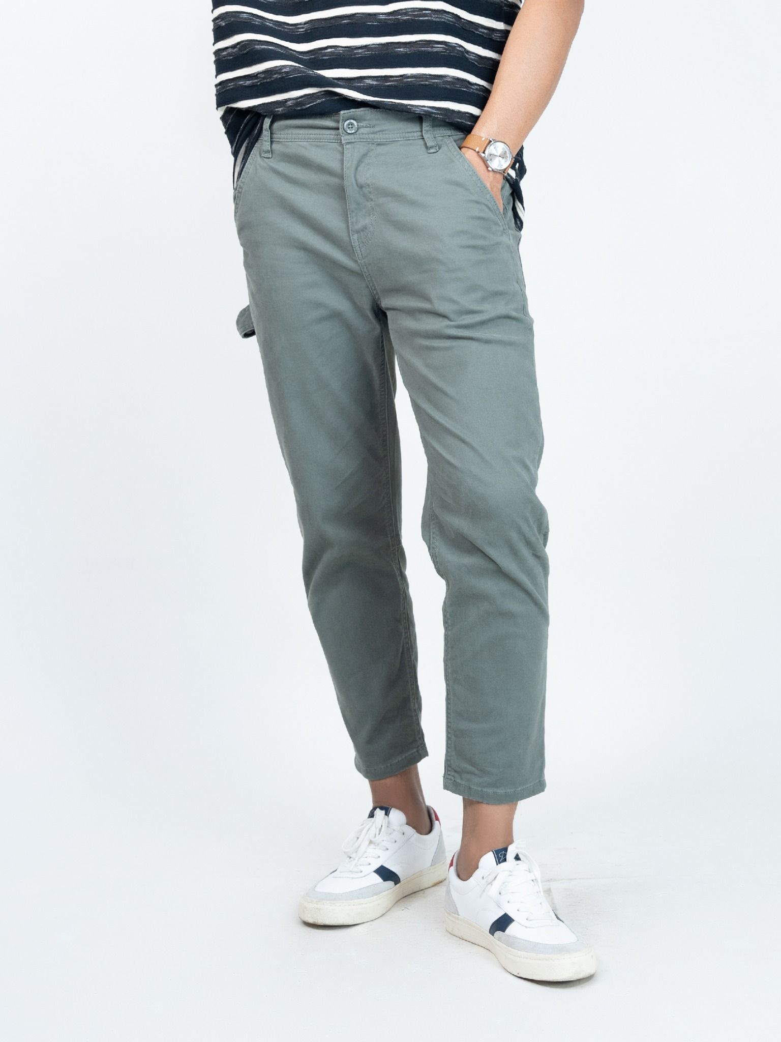 Quần nam dài khaki MESSI MKB0356-23