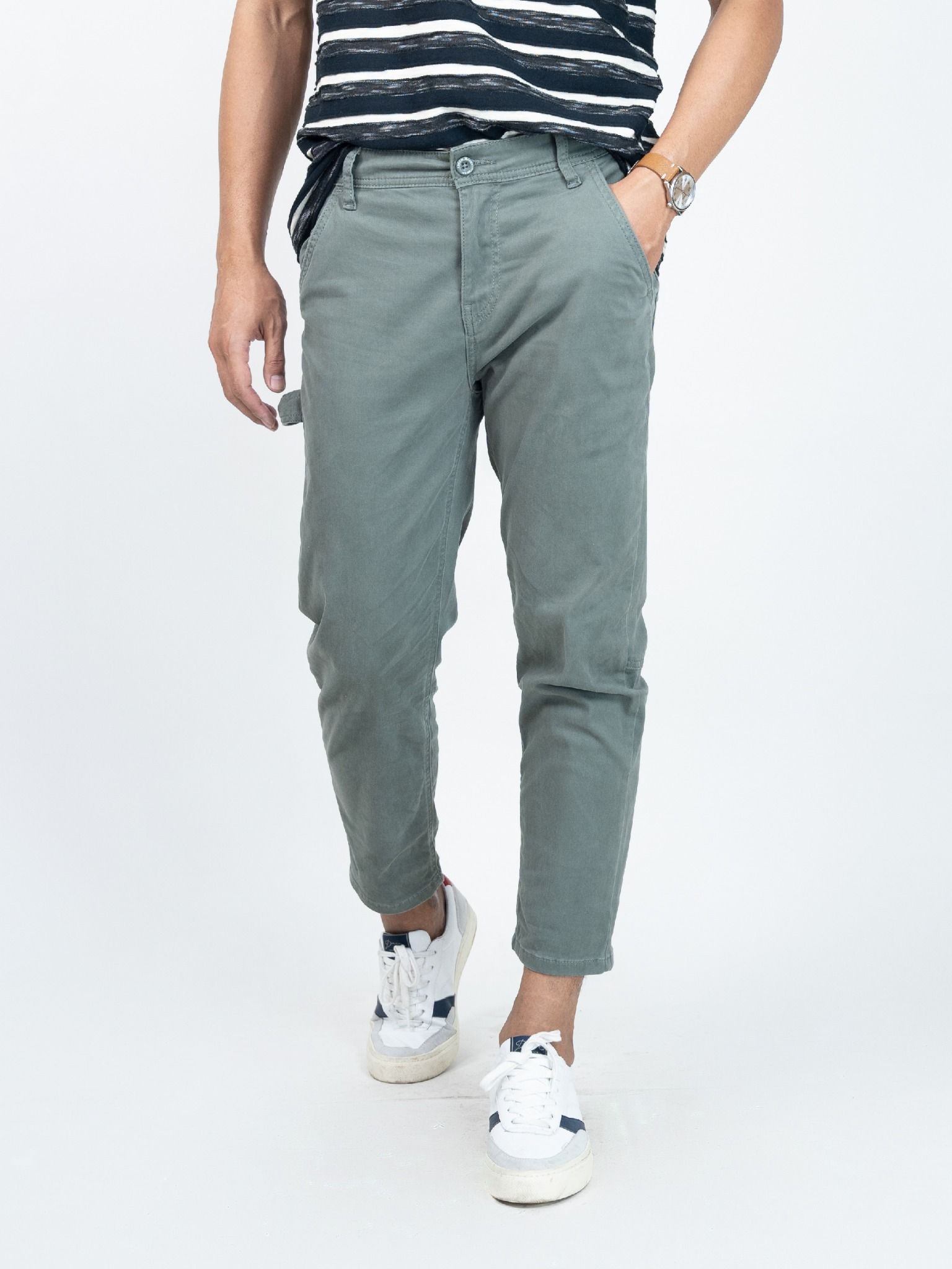 Quần nam dài khaki MESSI MKB0356-23