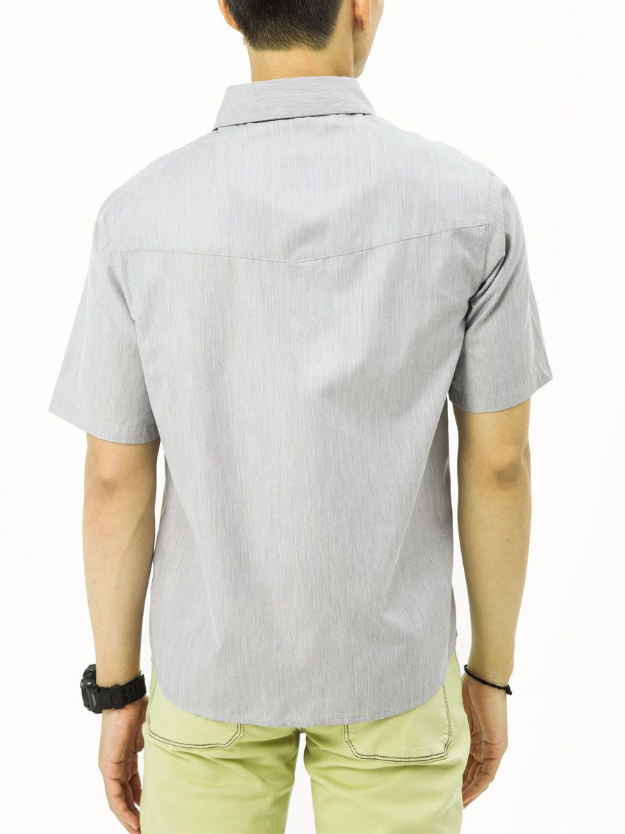 Áo sơ mi nam thời trang ngắn tay MESSI MSF0168 (Tailor)