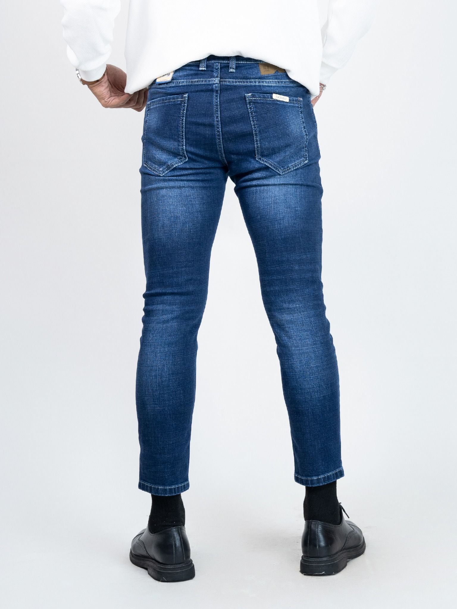 Quần nam lửng jeans (dài) MESSI SJM1128-48