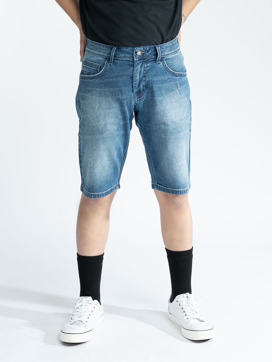 Quần nam short jeans MESSI SJM114378 (Regular)