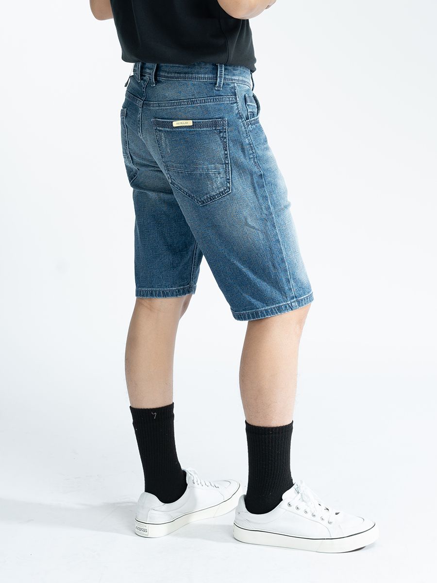 Quần nam short jeans MESSI SJM114378 (Regular)