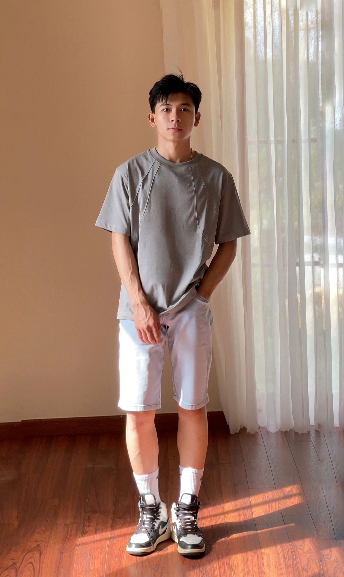 Quần Short Jean Nam Co Giãn SJM1178