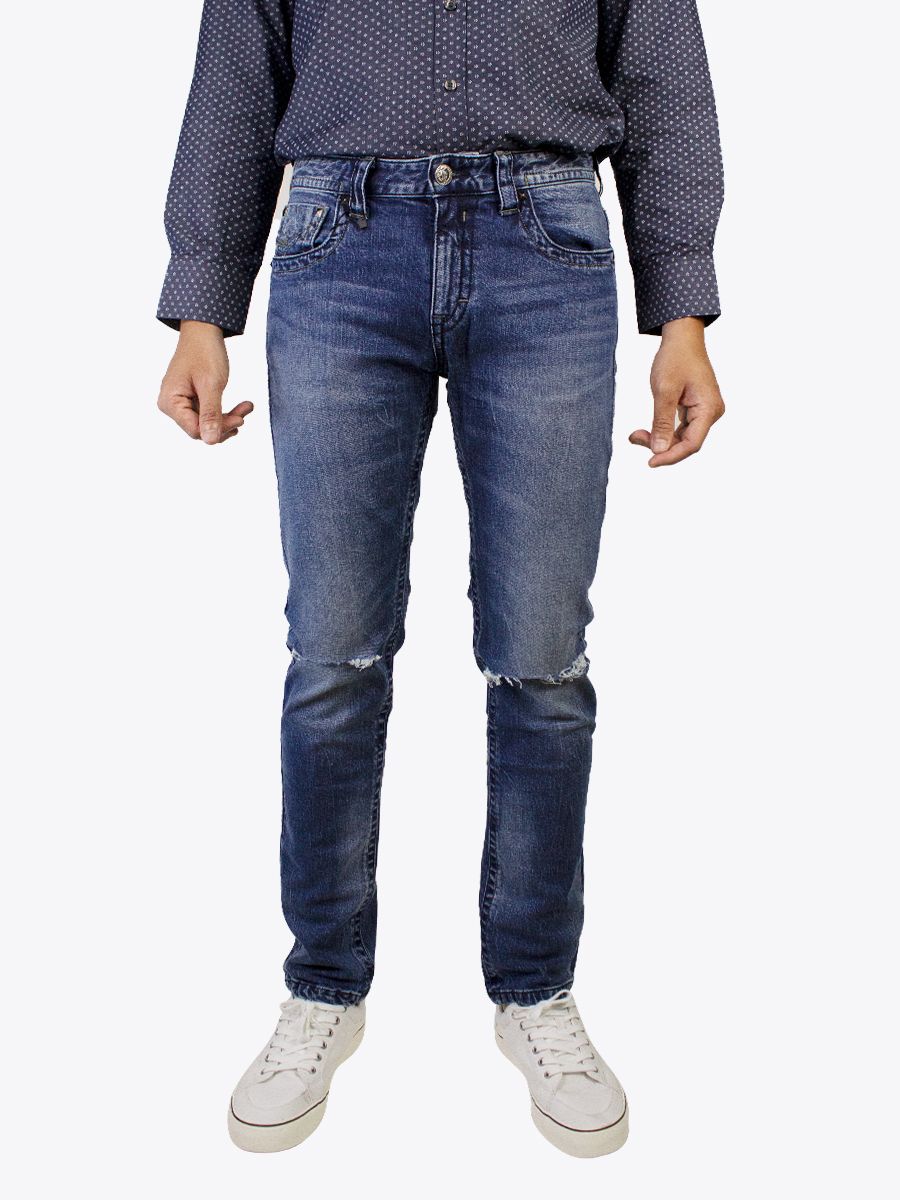 Quần jean nam ống đứng MESSI SJM-590-84 (Straight)