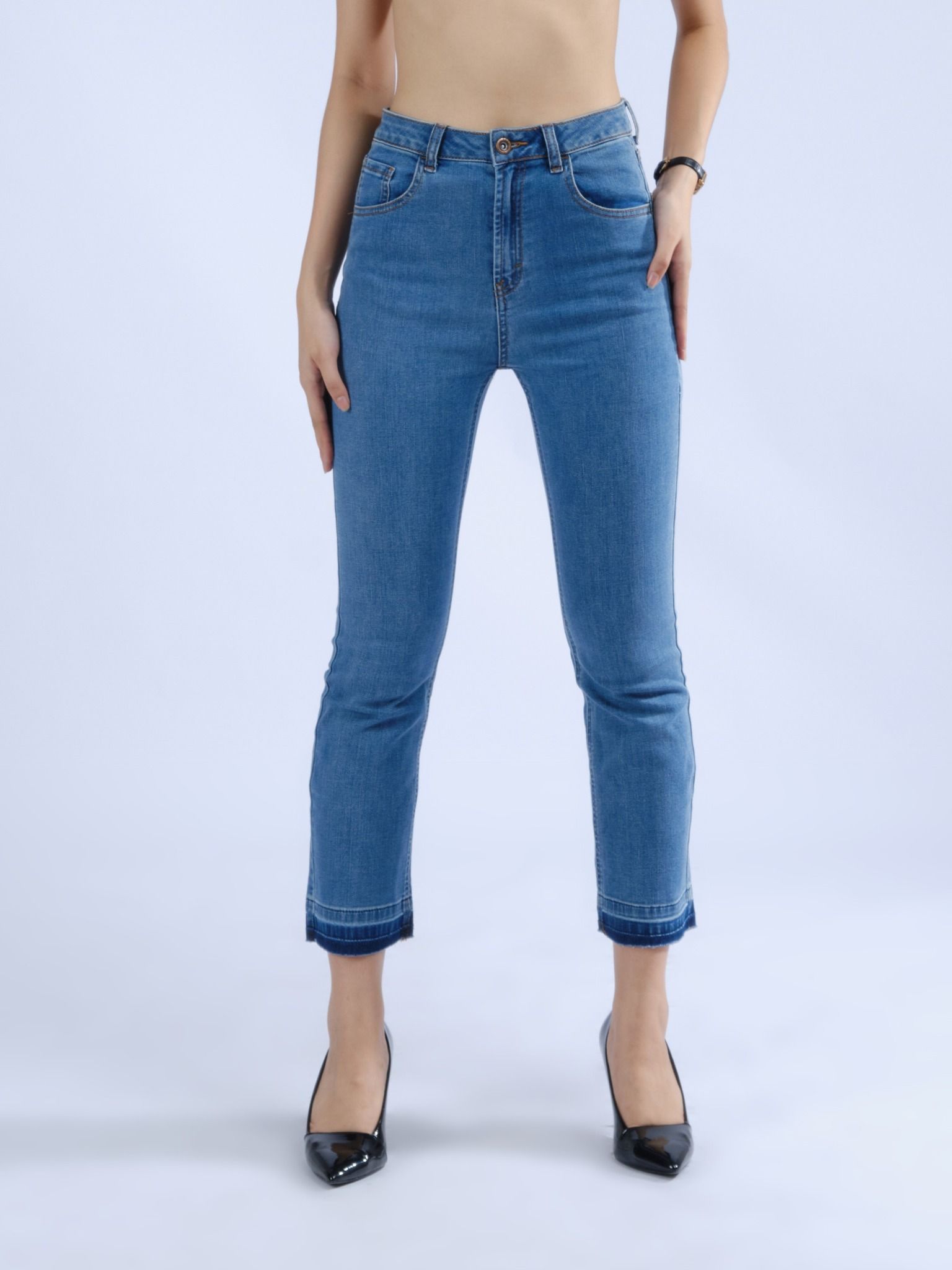 Quần nữ dài jeans MESSI SJW1029-42 (Flare)
