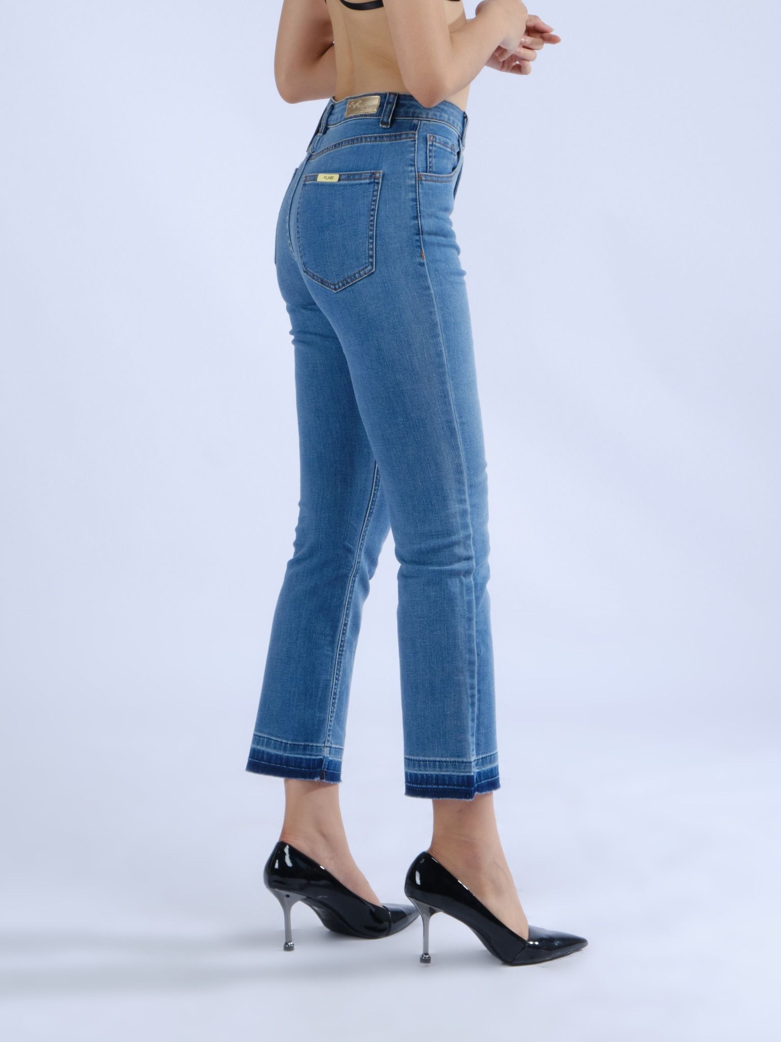 Quần nữ dài jeans MESSI SJW1029-42 (Flare)