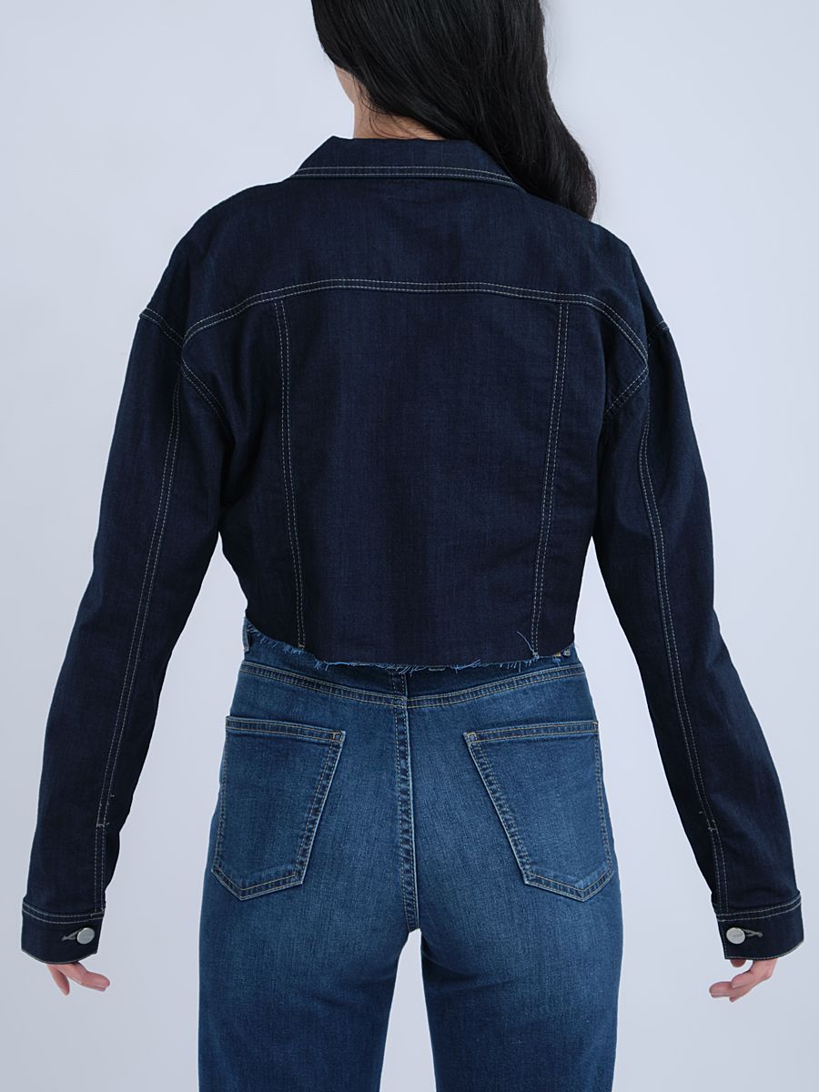 Áo khoác jean nữ lửng WJB0077-40 (Tailor)
