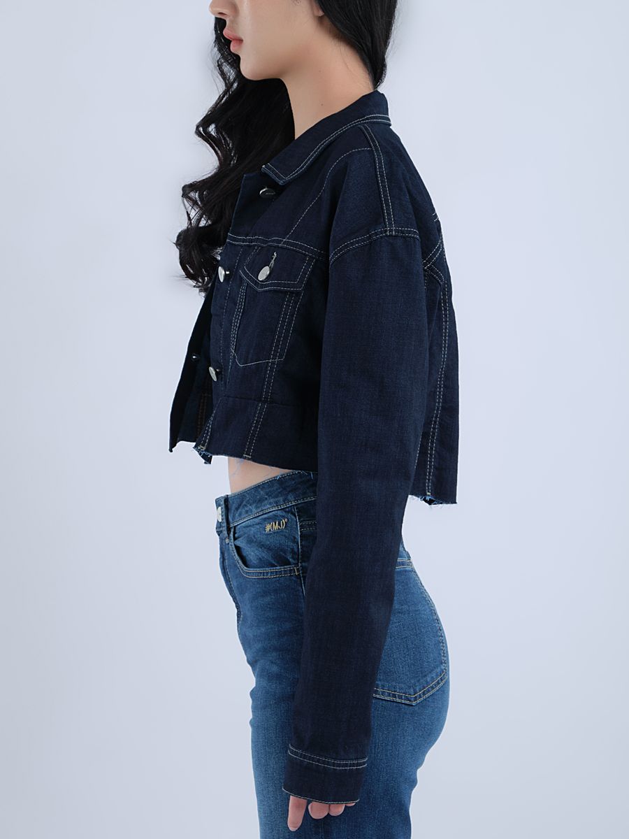 Áo khoác jean nữ lửng WJB0077-40 (Tailor)