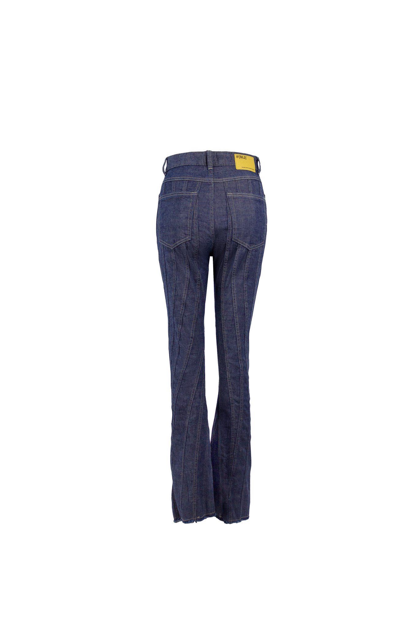 Quần jean nữ ống loe kiểu viền WJB0102-40 (Tailor)