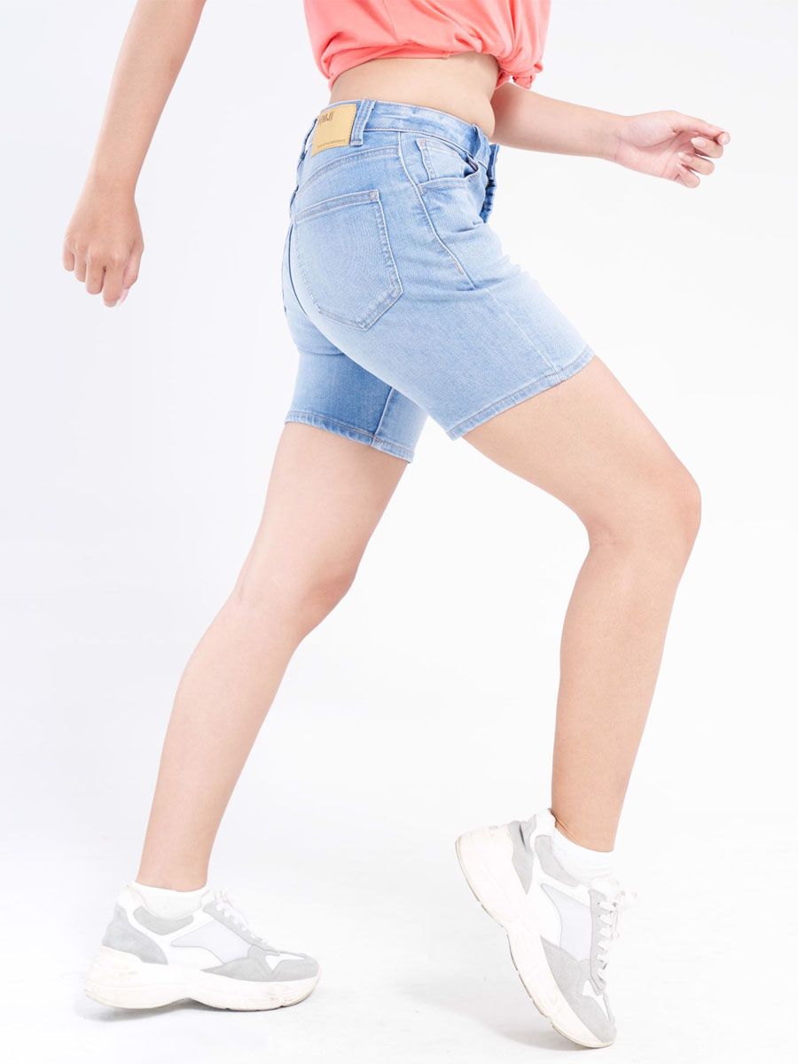 Quần short nữ jeans MESSI WJB0127-40 (Classic)