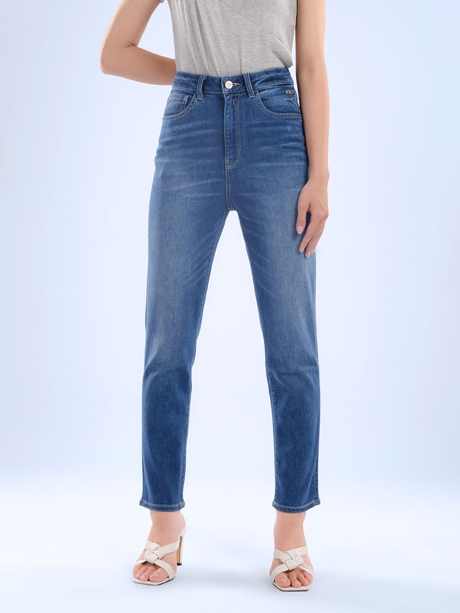 Quần nữ dài jeans WJB0207-42 (Tapered)
