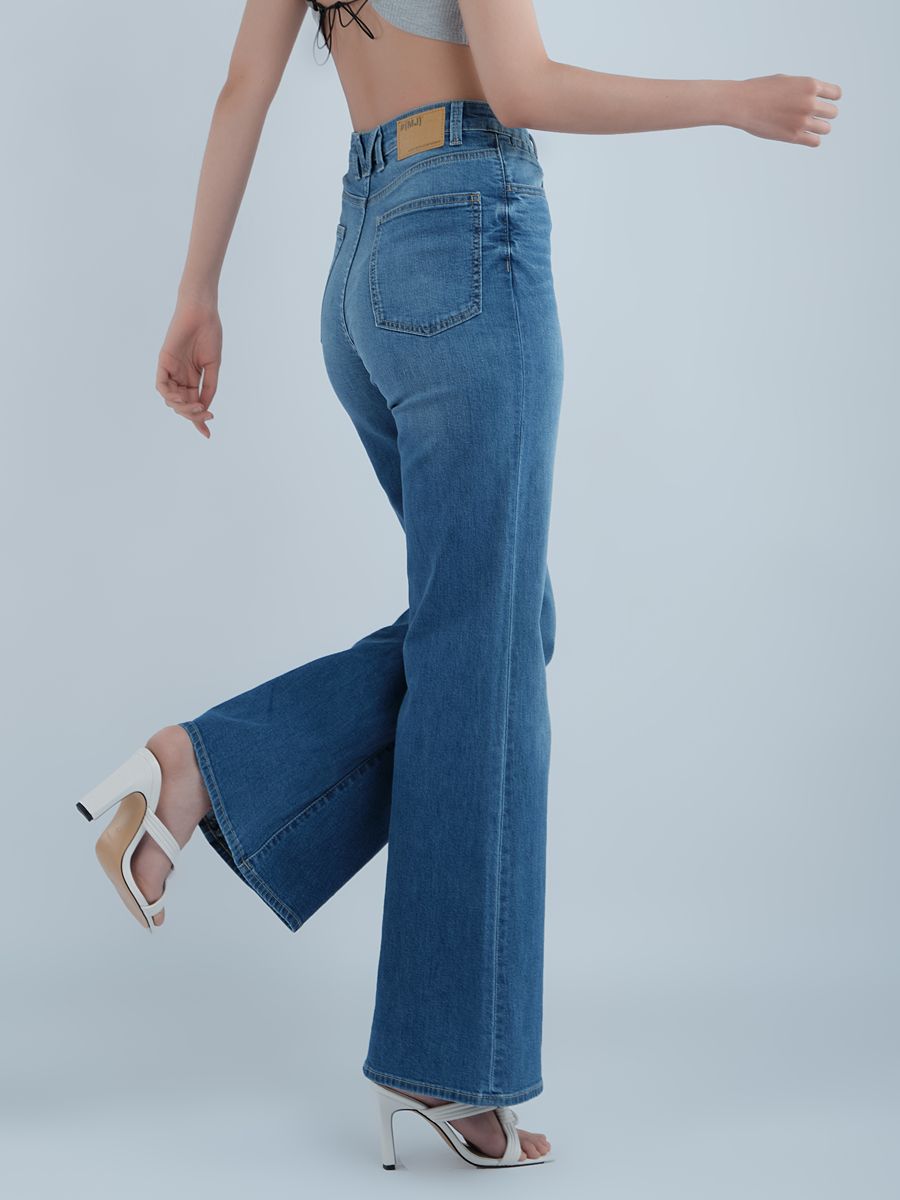 Quần nữ dài jeans ống loe WJB0211-44 (Flare)