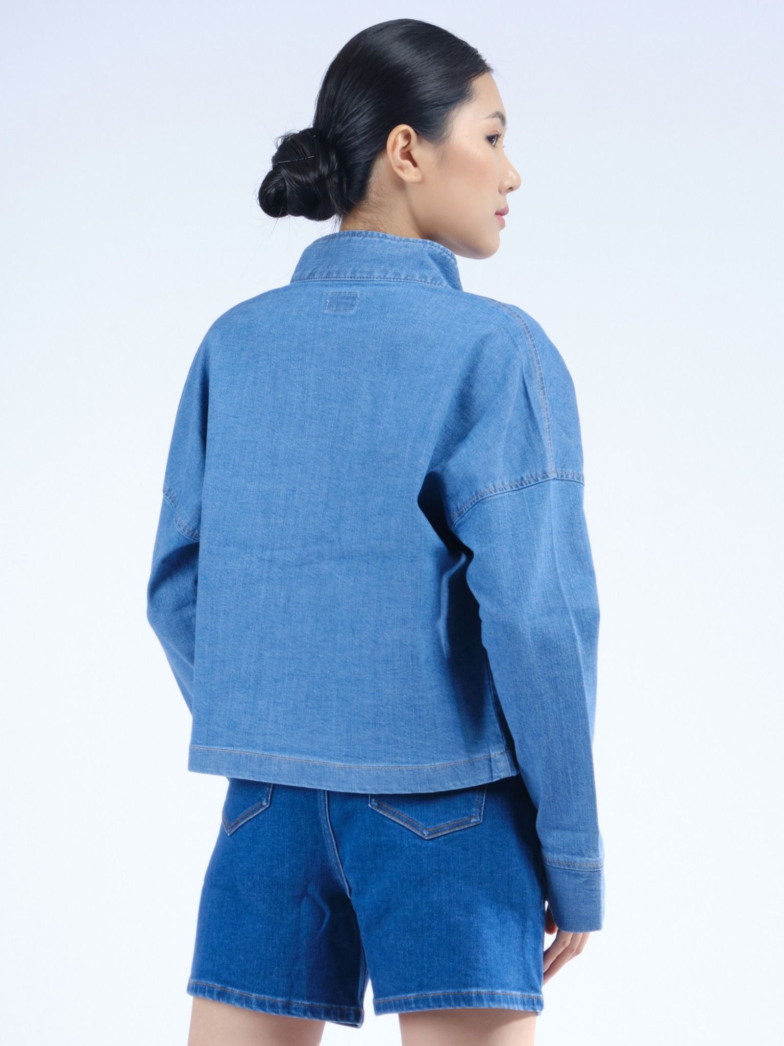 Áo khoác nữ jeans MESSI WJB0239-42(Tailor)