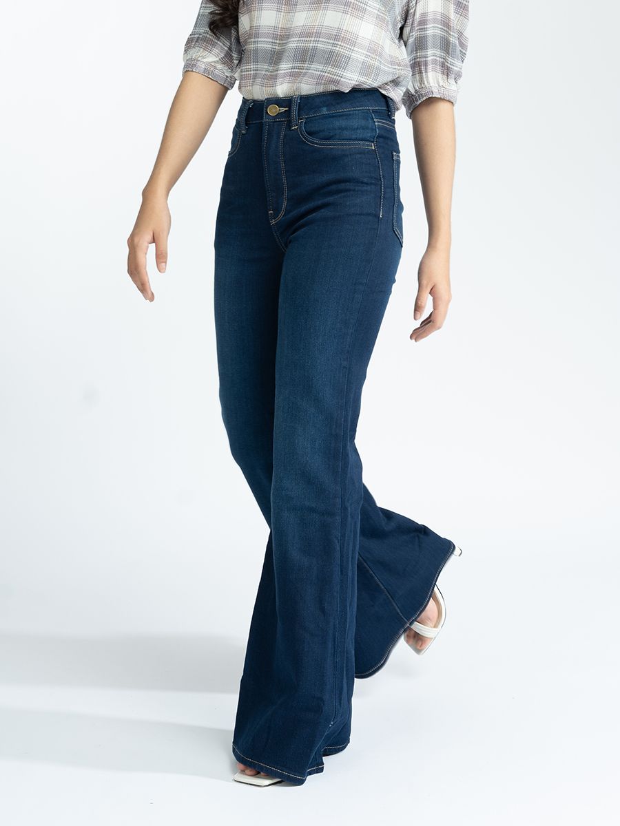 Quần nữ dài jeans MESSI WJB0249-48 (Flare)