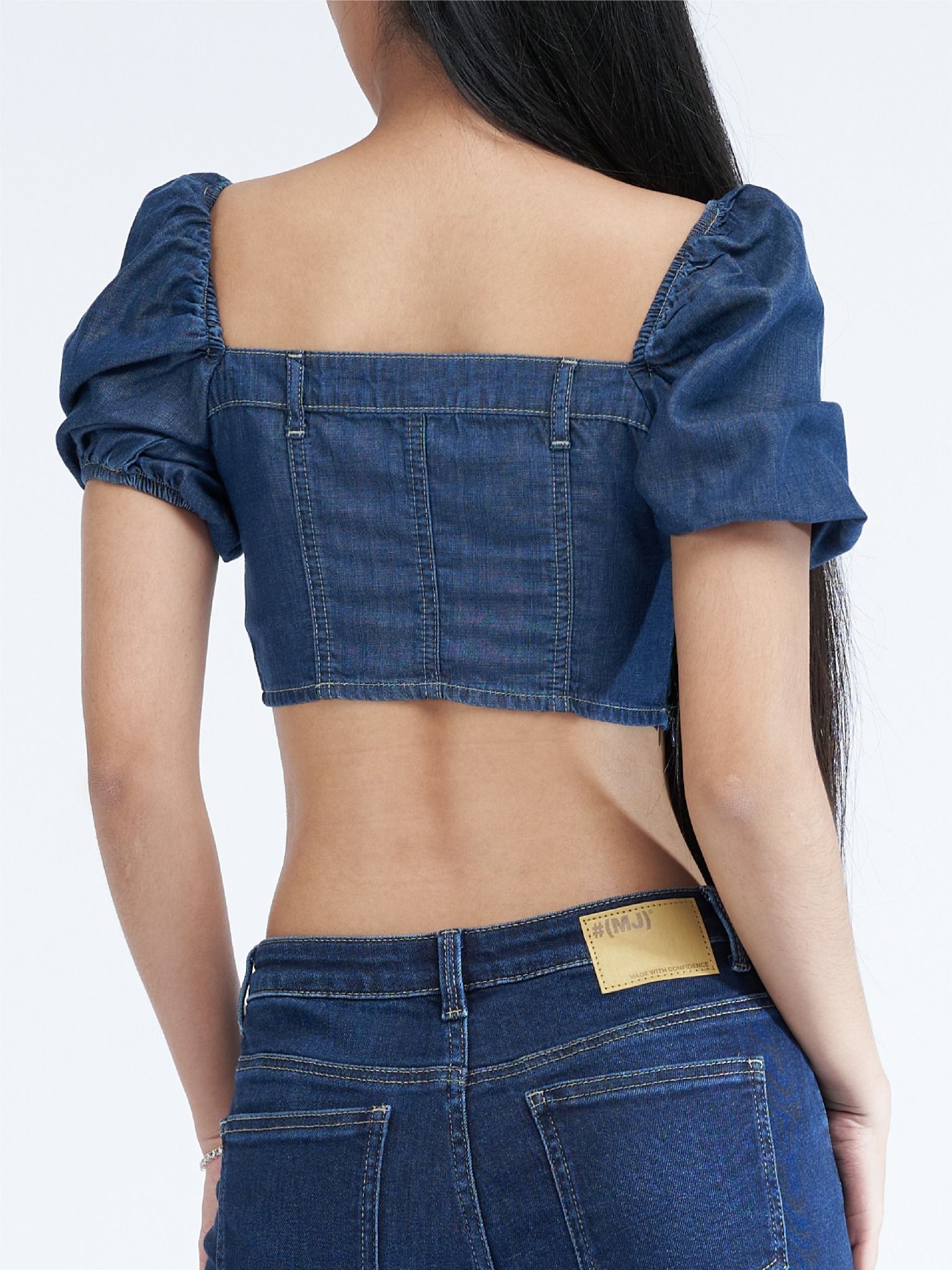 Áo kiểu nữ jeans WJB0257 (Tailor)