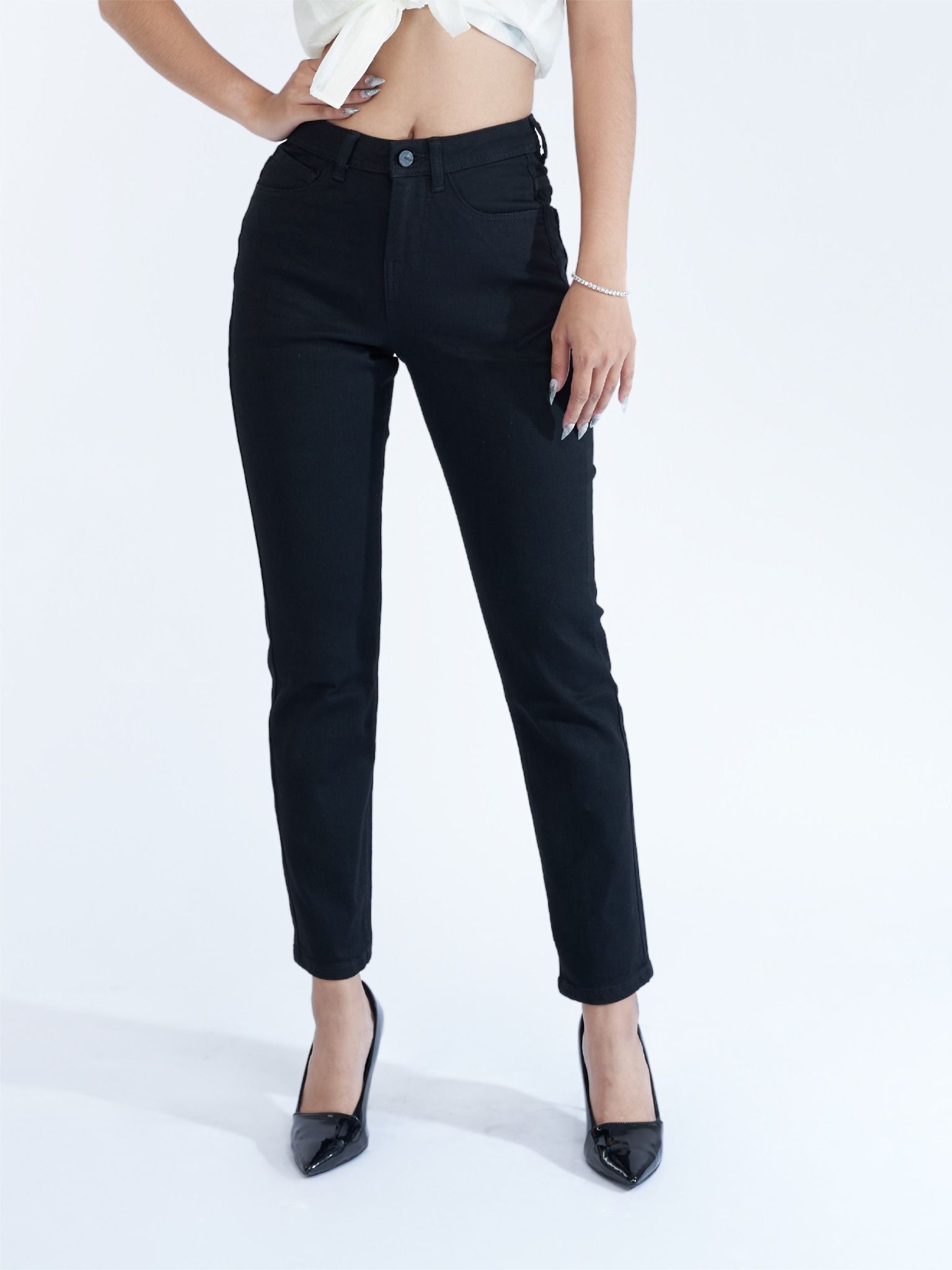 Quần nữ dài jeans WJB0263 (Slim)