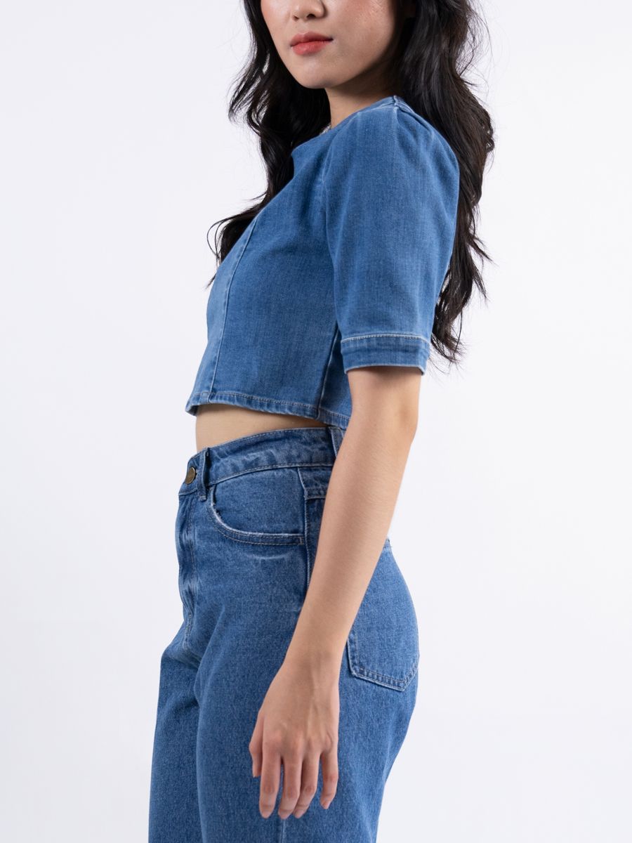 Áo kiểu nữ jeans WJB0266-42 (Tailor)