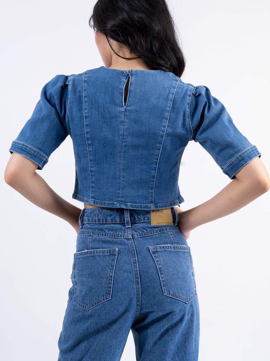 Áo kiểu nữ jeans WJB0266-42 (Tailor)